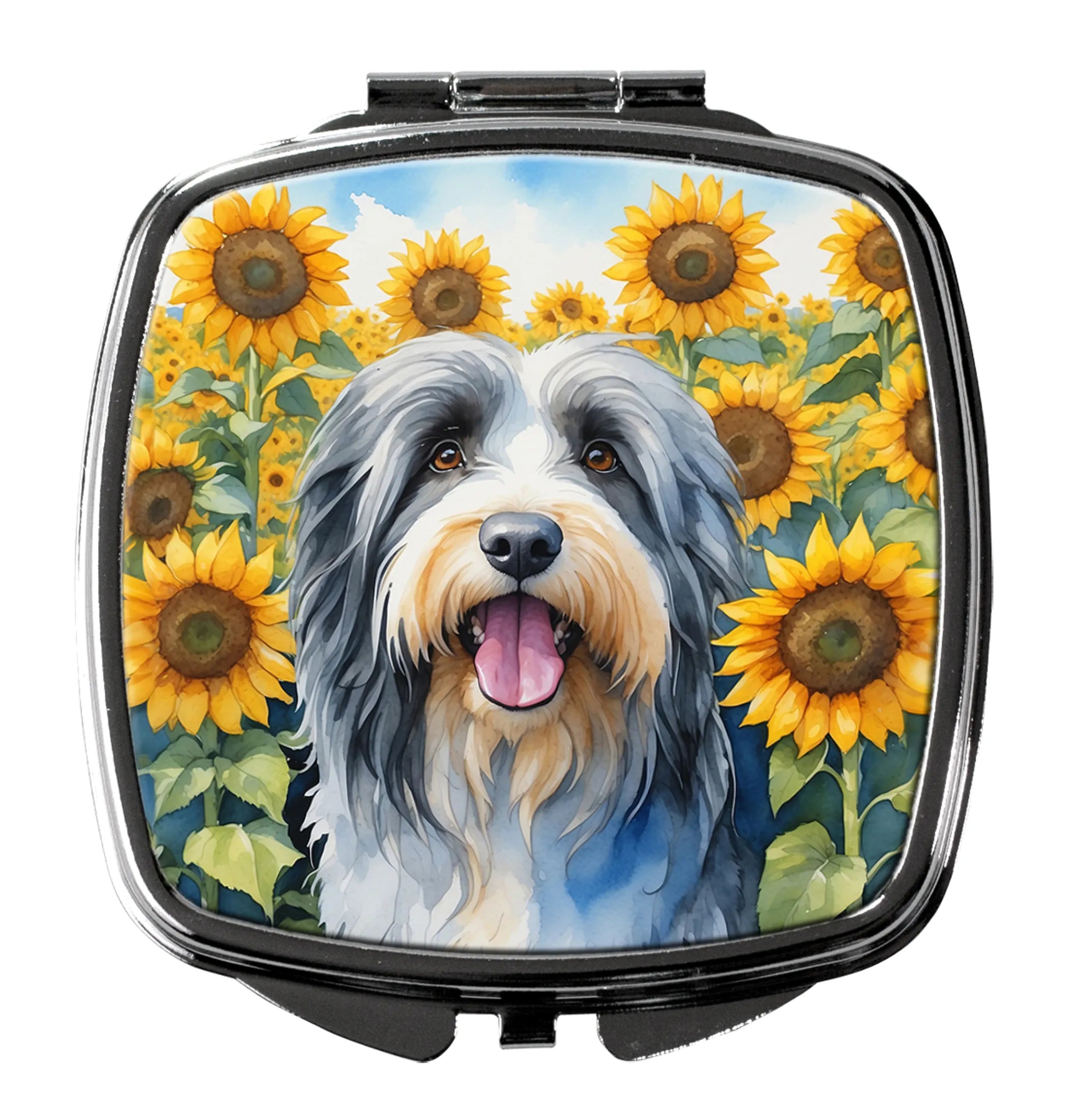 In Sunflowers Compact Mirror - Pack Of: 1 | Collection name: In sunflowers