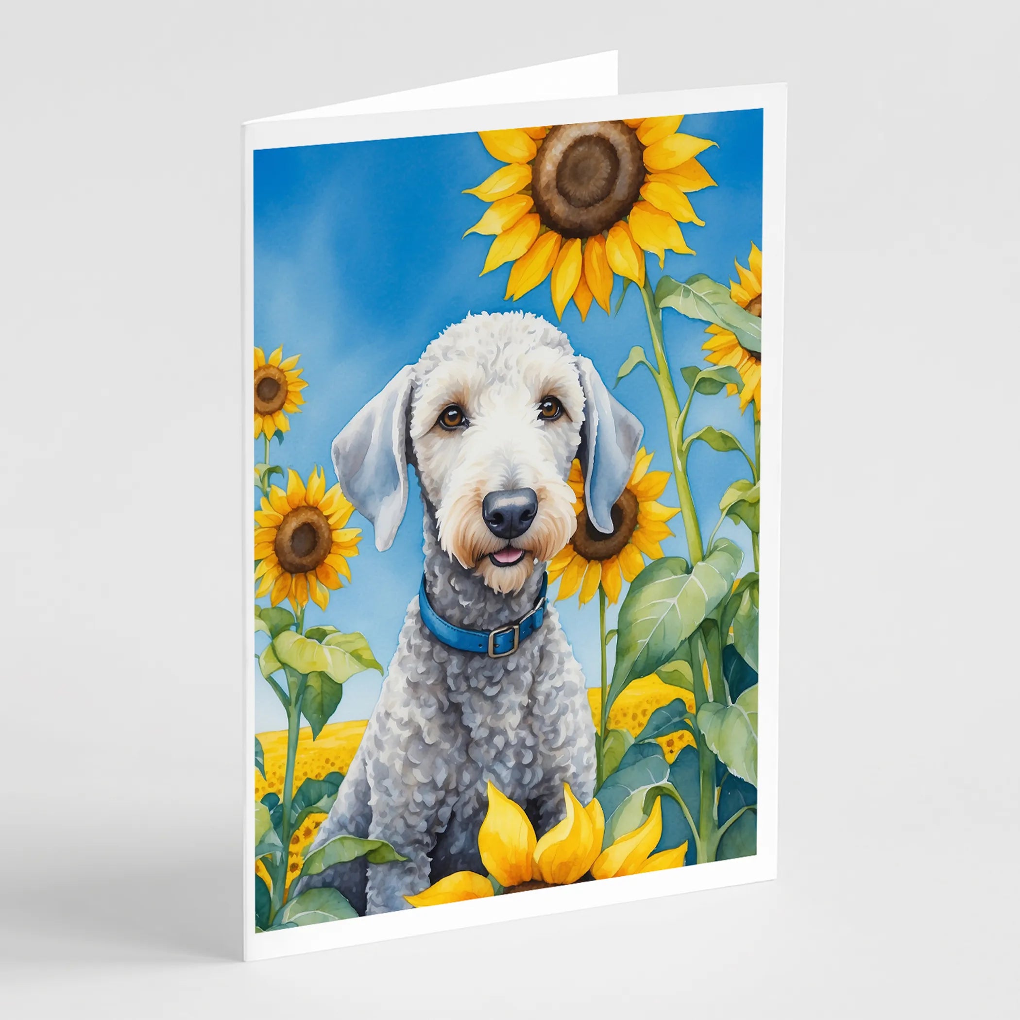 In Sunflowers Greeting Cards  - Size: 5X7 | Pack Of: 1 | Collection name: In sunflowers