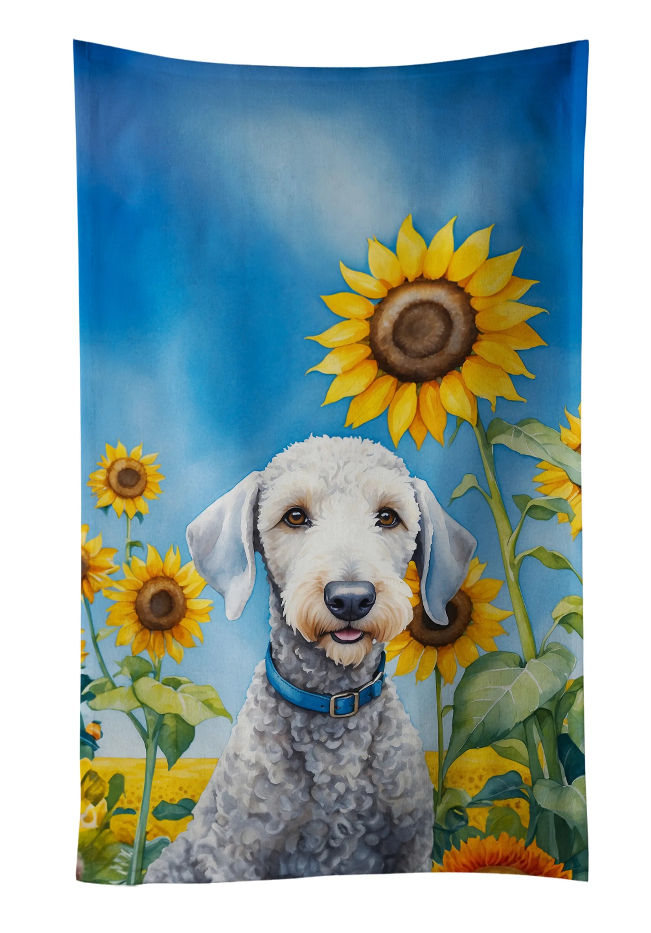 In Sunflowers Kitchen Towel - Size: 25HX15W | Pack Of: 1 | Collection name: In sunflowers