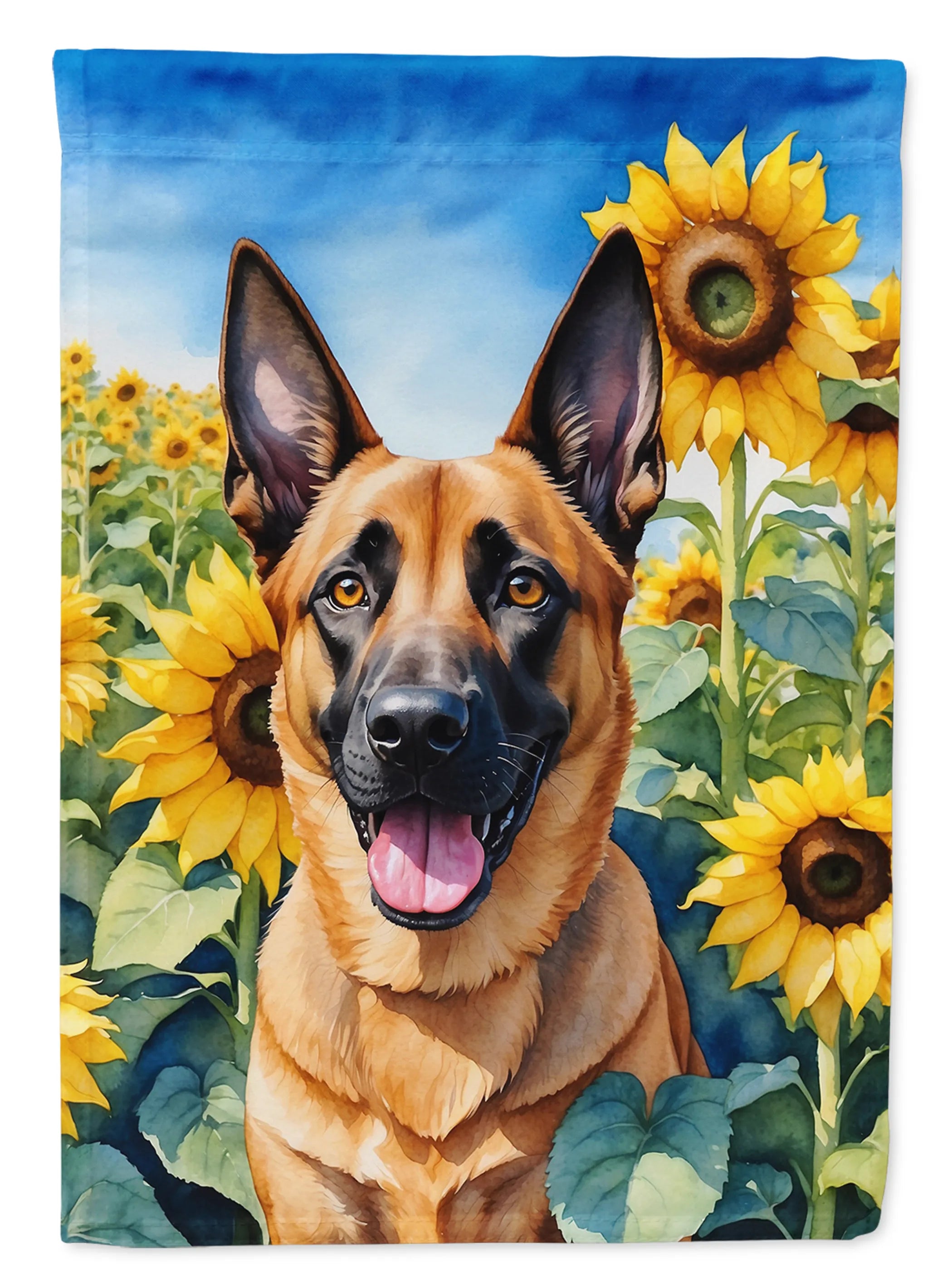 In Sunflowers Decorative Flag - Size: GARDEN SIZE | Pack Of: 1 | Collection name: In sunflowers