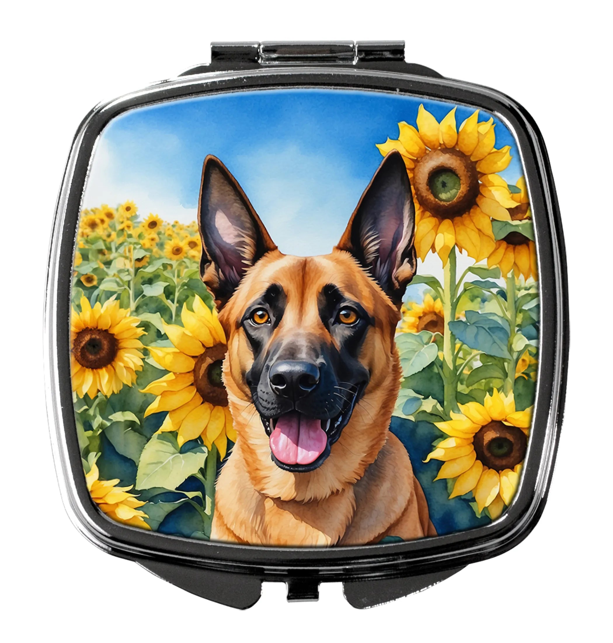 In Sunflowers Compact Mirror - Pack Of: 1 | Collection name: In sunflowers