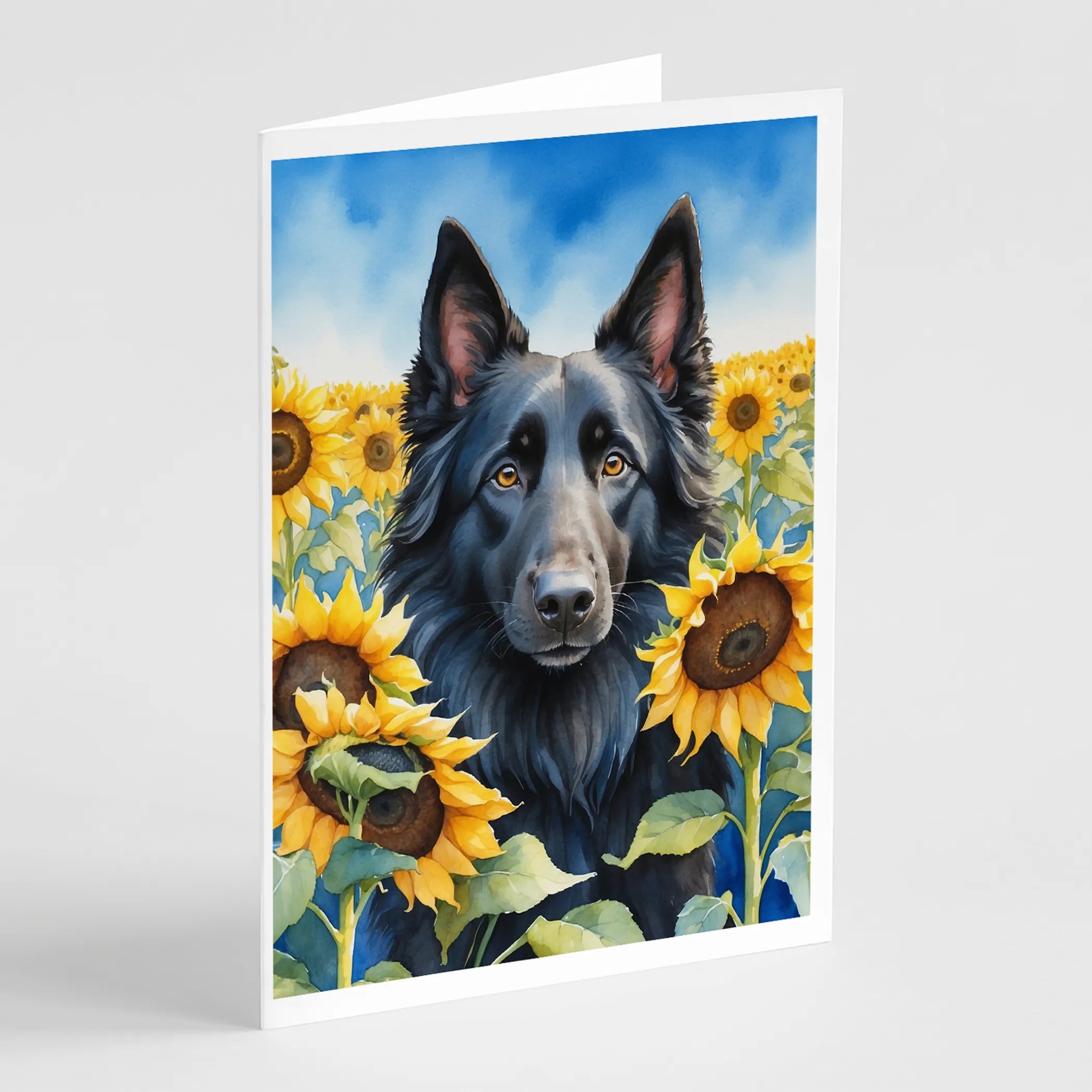 In Sunflowers Greeting Cards  - Size: 5X7 | Pack Of: 1 | Collection name: In sunflowers