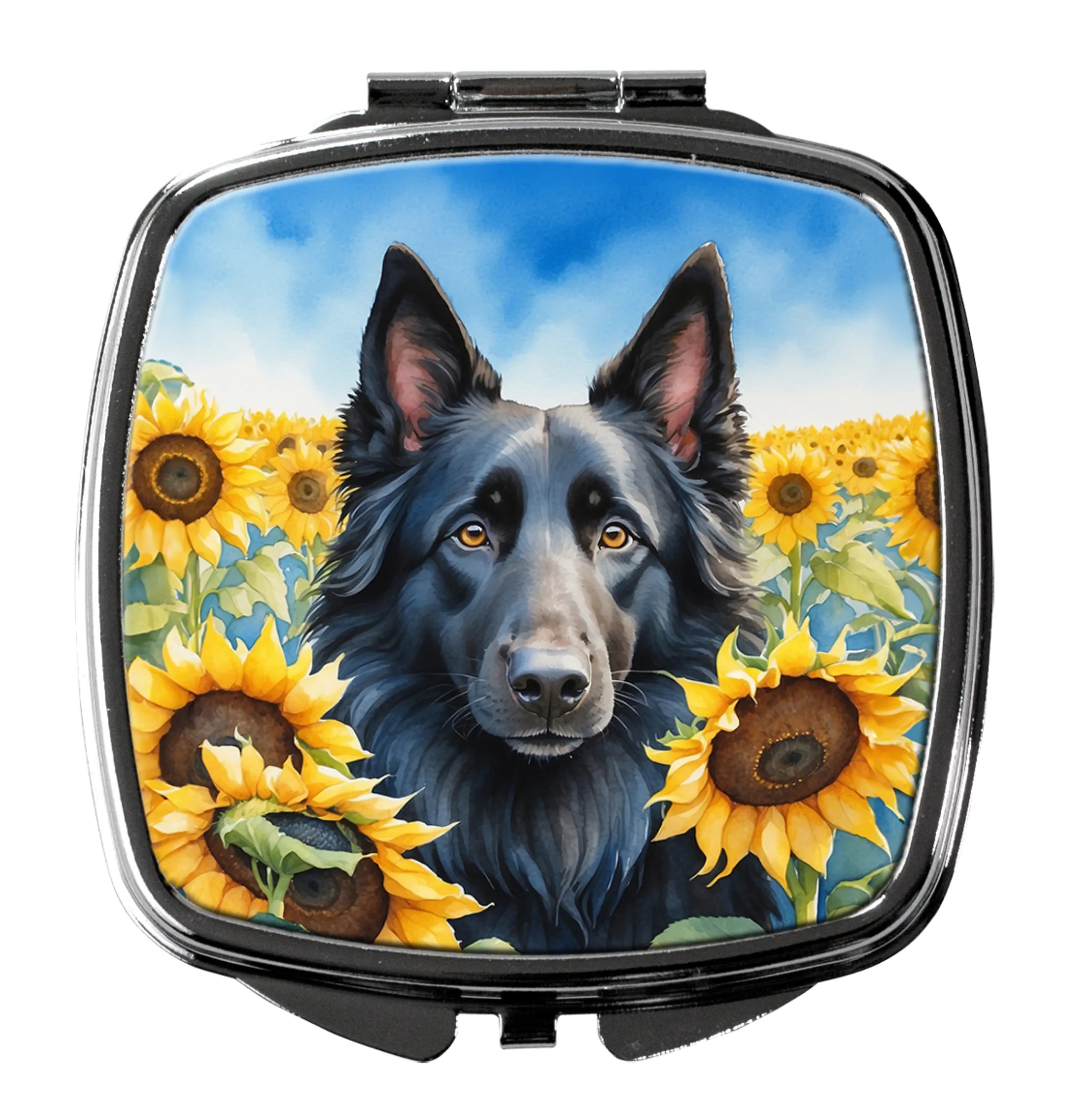 In Sunflowers Compact Mirror - Pack Of: 1 | Collection name: In sunflowers