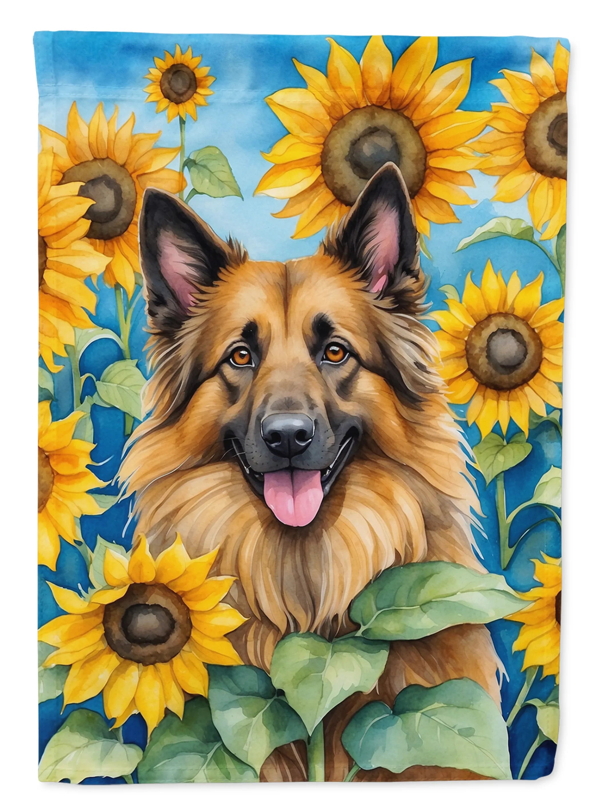 In Sunflowers Decorative Flag - Size: GARDEN SIZE | Pack Of: 1 | Collection name: In sunflowers