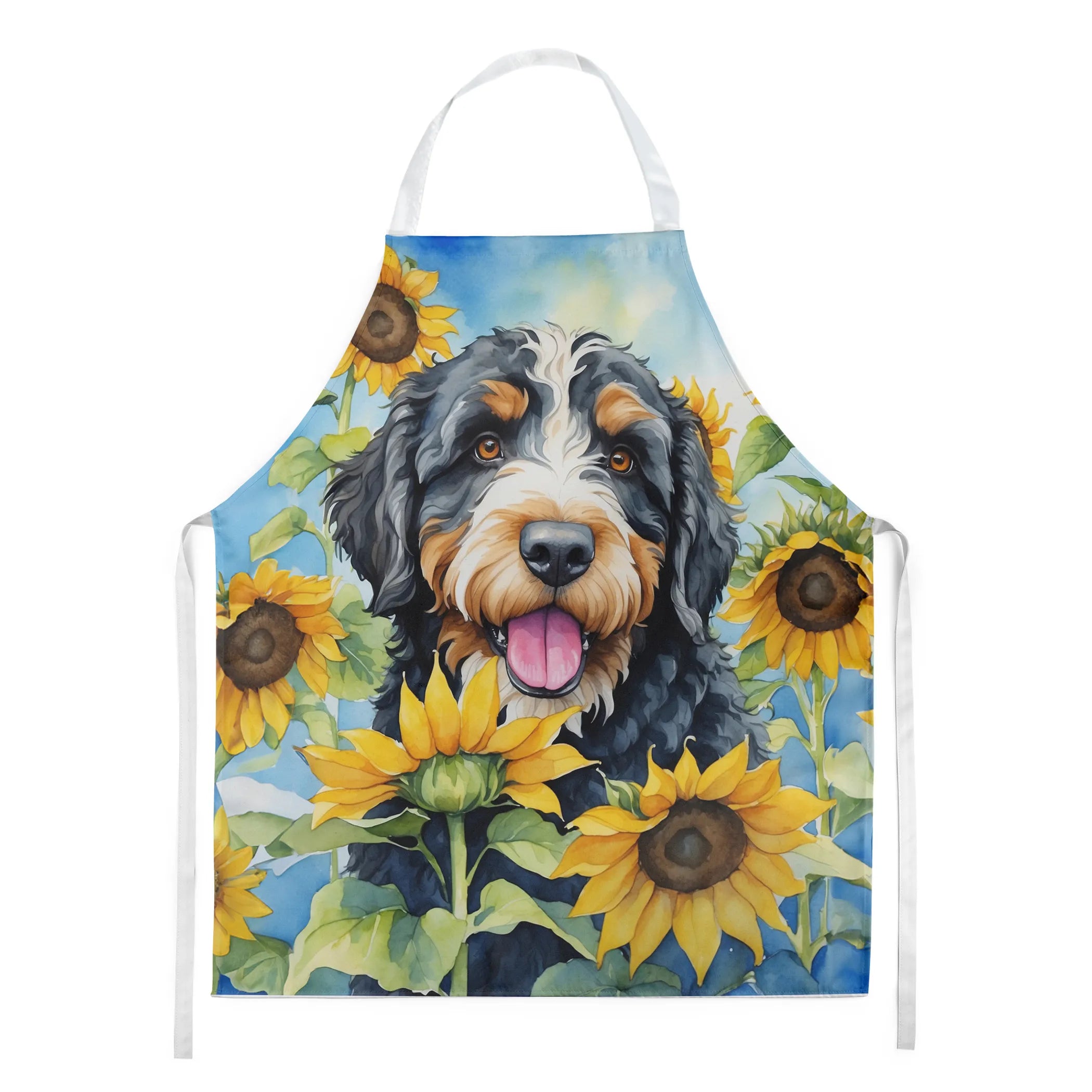 In Sunflowers Apron - Size: LARGE | Pack Of: 1 | Collection name: In sunflowers