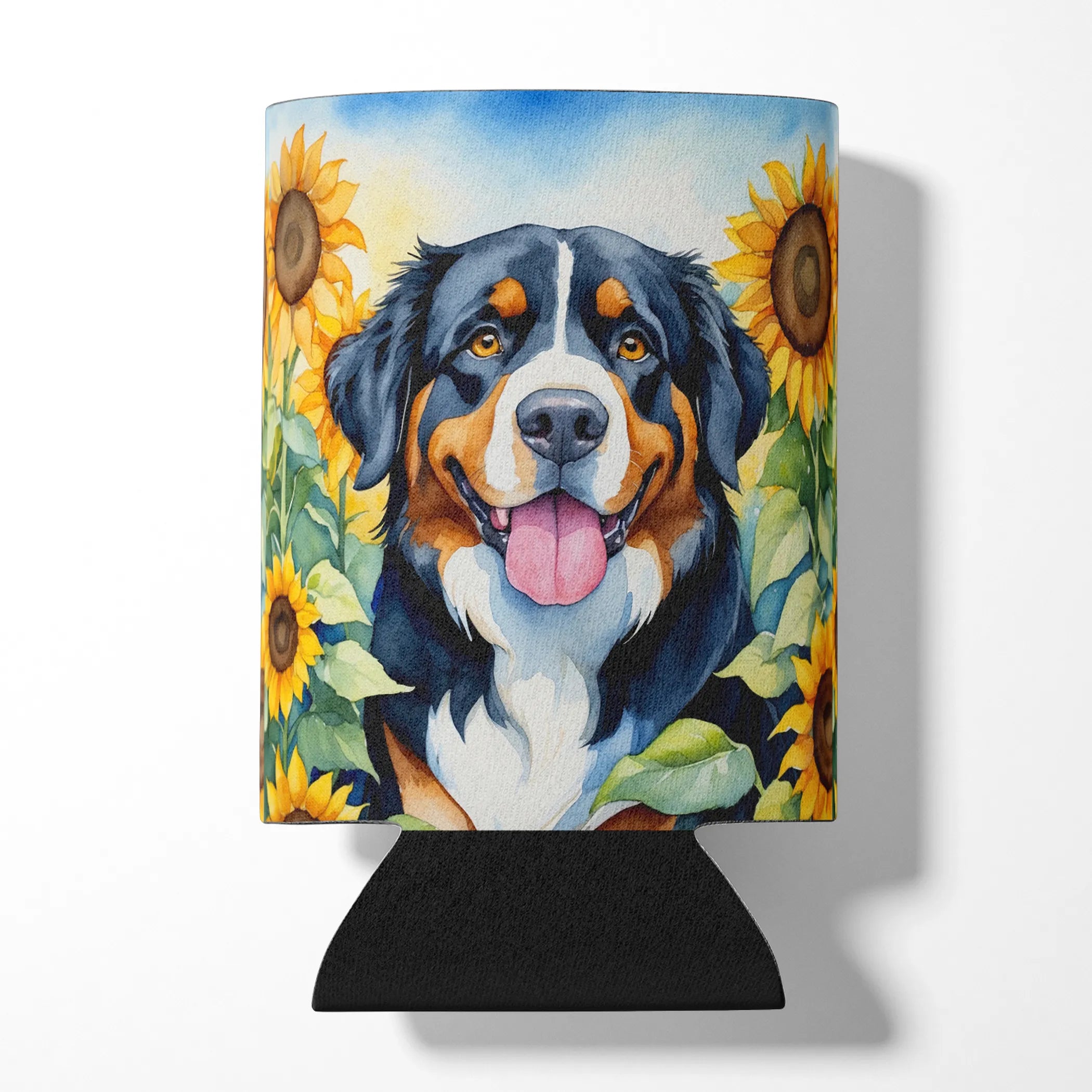 In Sunflowers Can or Bottle Hugger - Size: CAN HUGGER | Pack Of: 1 | Collection name: In sunflowers