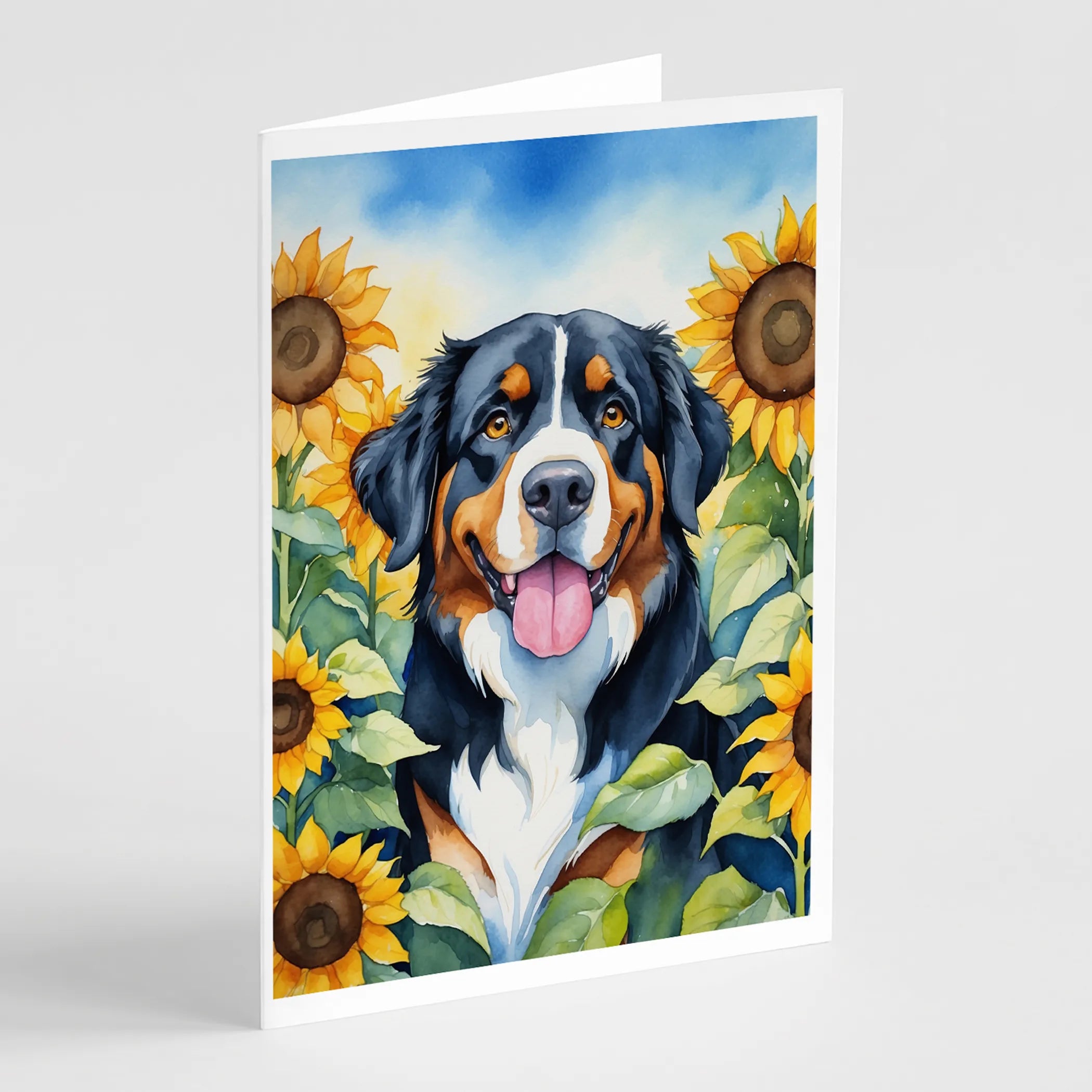 In Sunflowers Greeting Cards  - Size: 5X7 | Pack Of: 1 | Collection name: In sunflowers