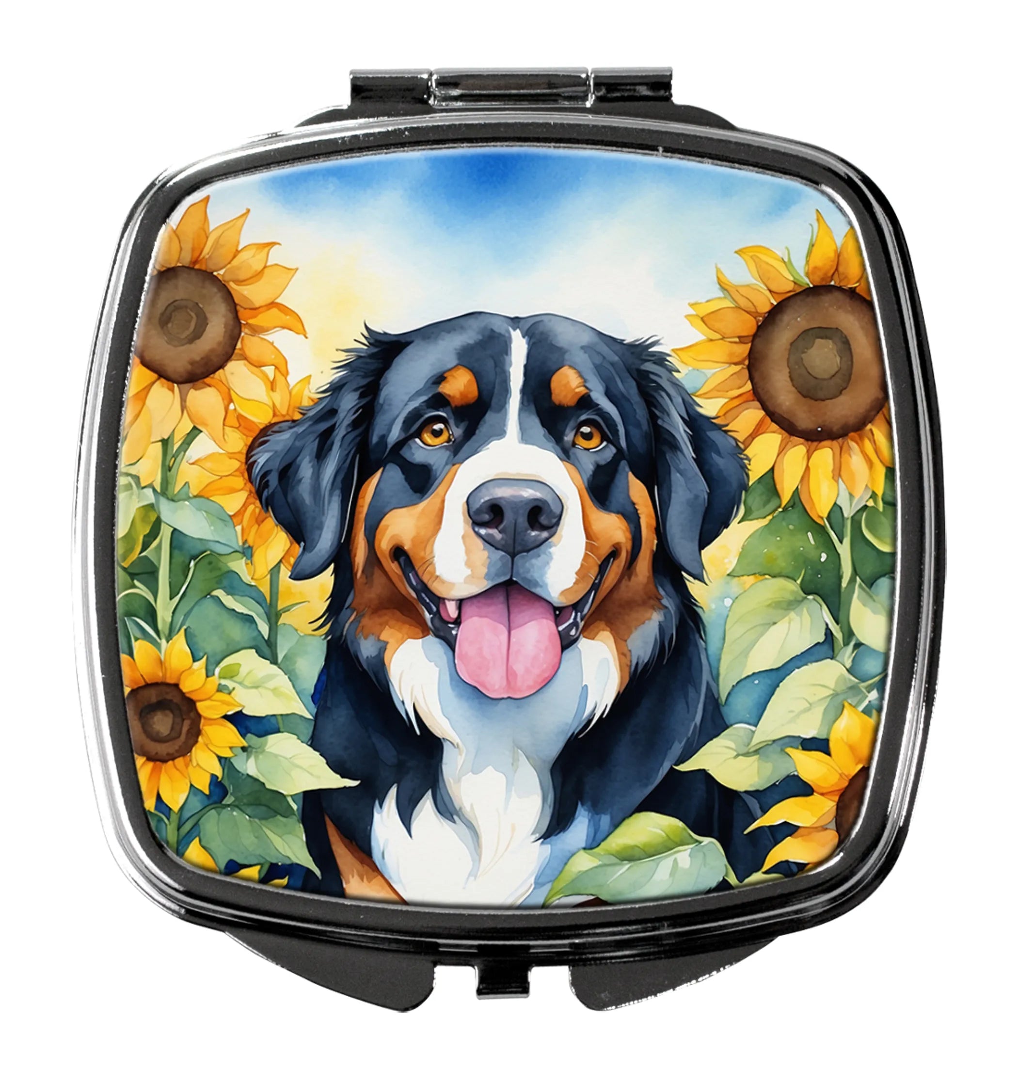 In Sunflowers Compact Mirror - Pack Of: 1 | Collection name: In sunflowers