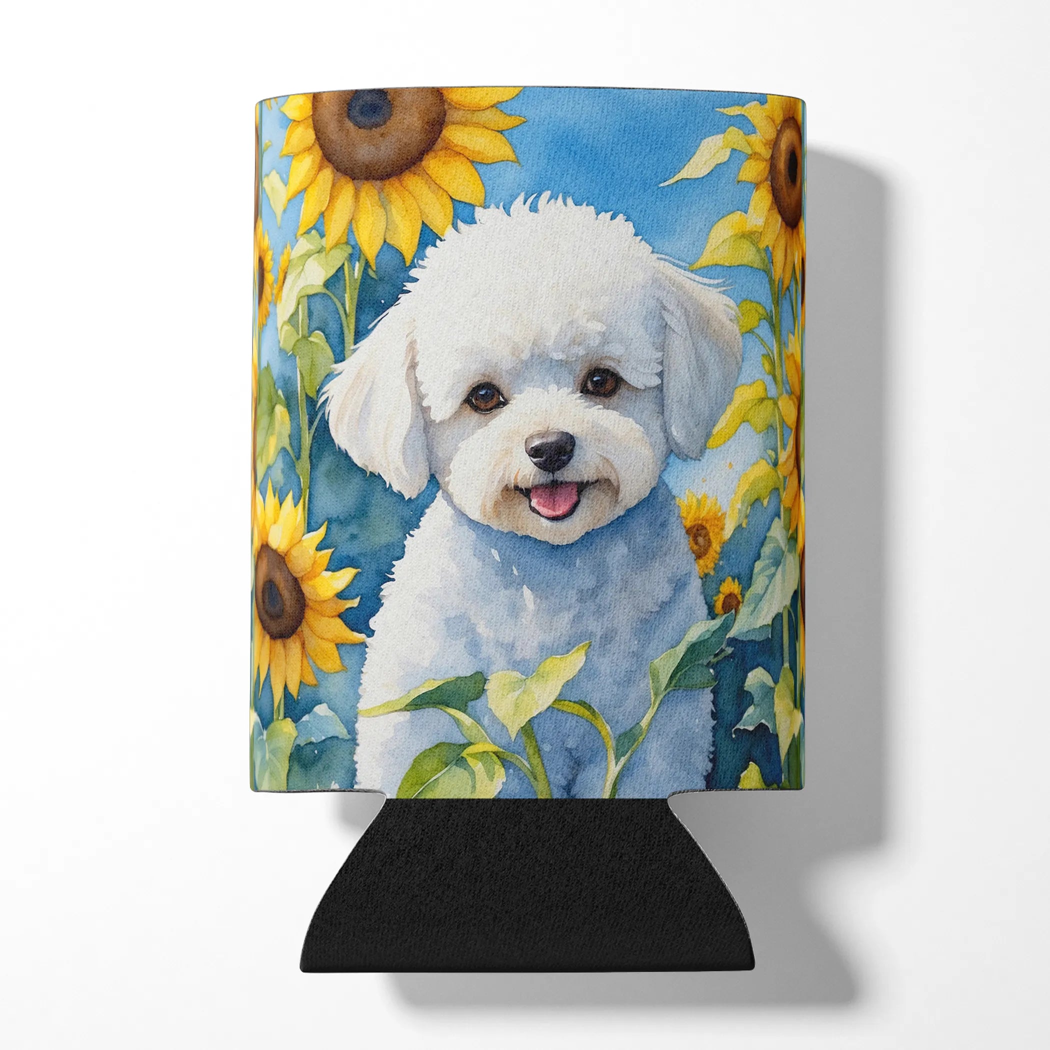 In Sunflowers Can or Bottle Hugger - Size: CAN HUGGER | Pack Of: 1 | Collection name: In sunflowers