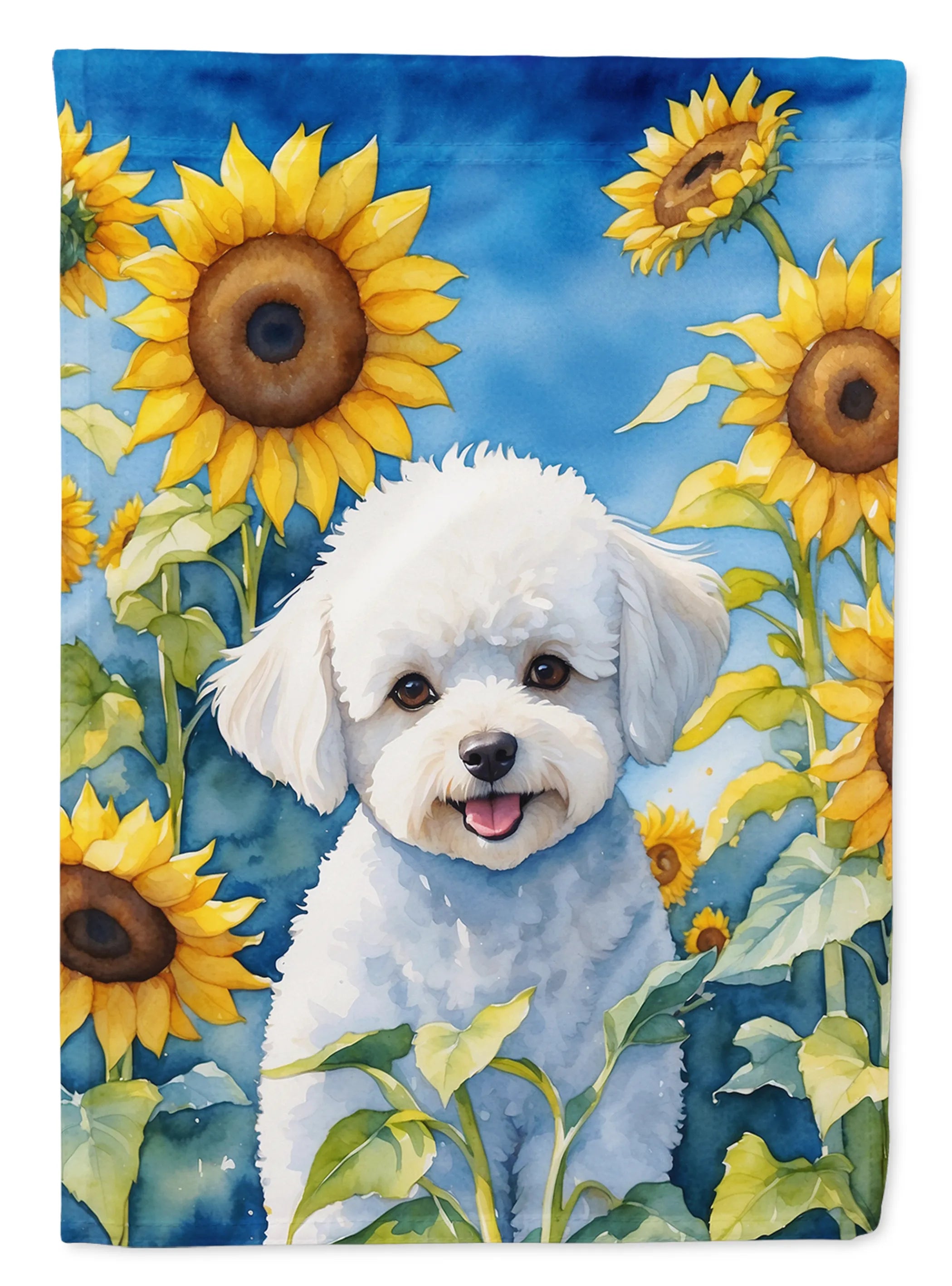 In Sunflowers Decorative Flag - Size: GARDEN SIZE | Pack Of: 1 | Collection name: In sunflowers