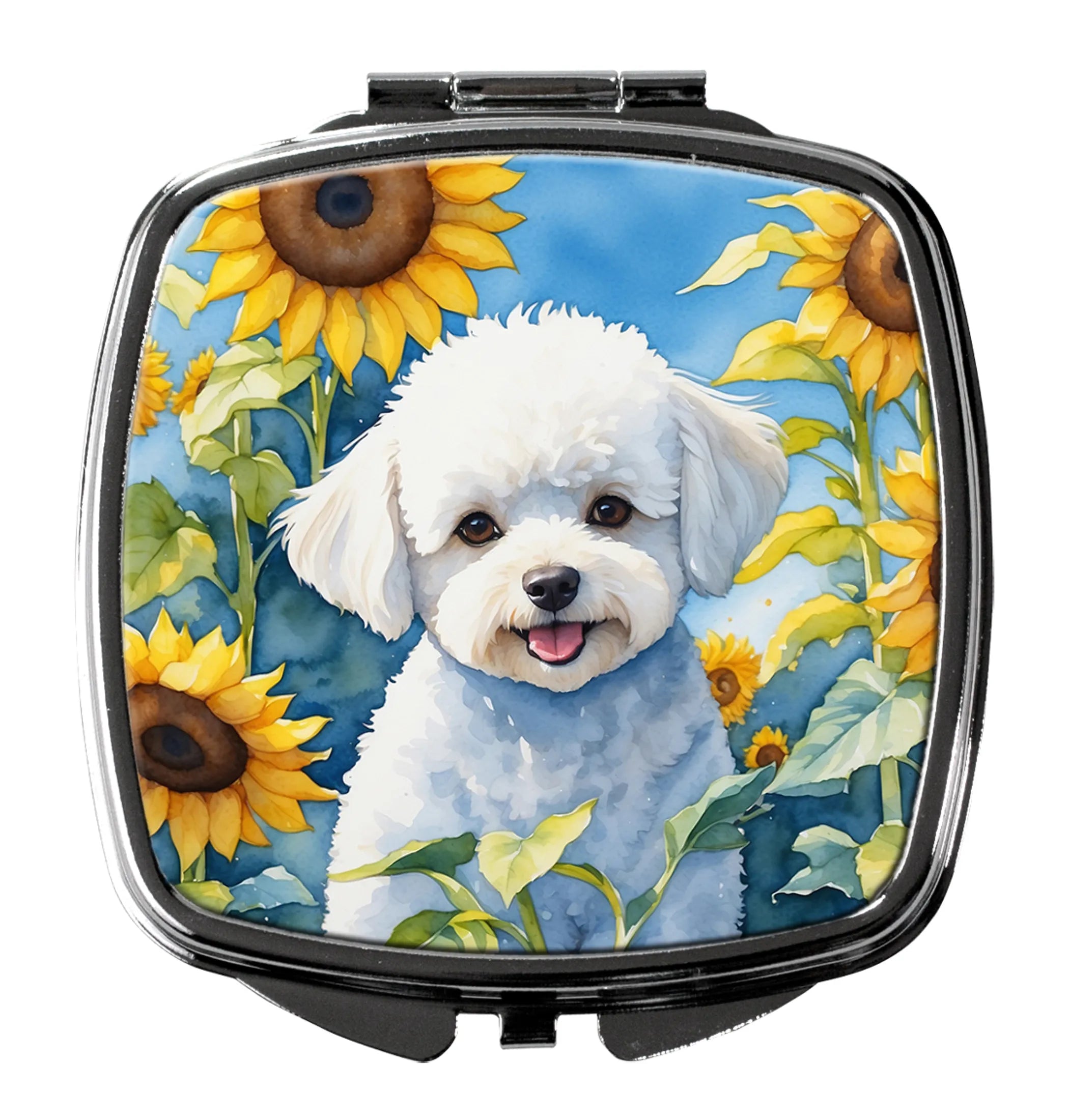 In Sunflowers Compact Mirror - Pack Of: 1 | Collection name: In sunflowers