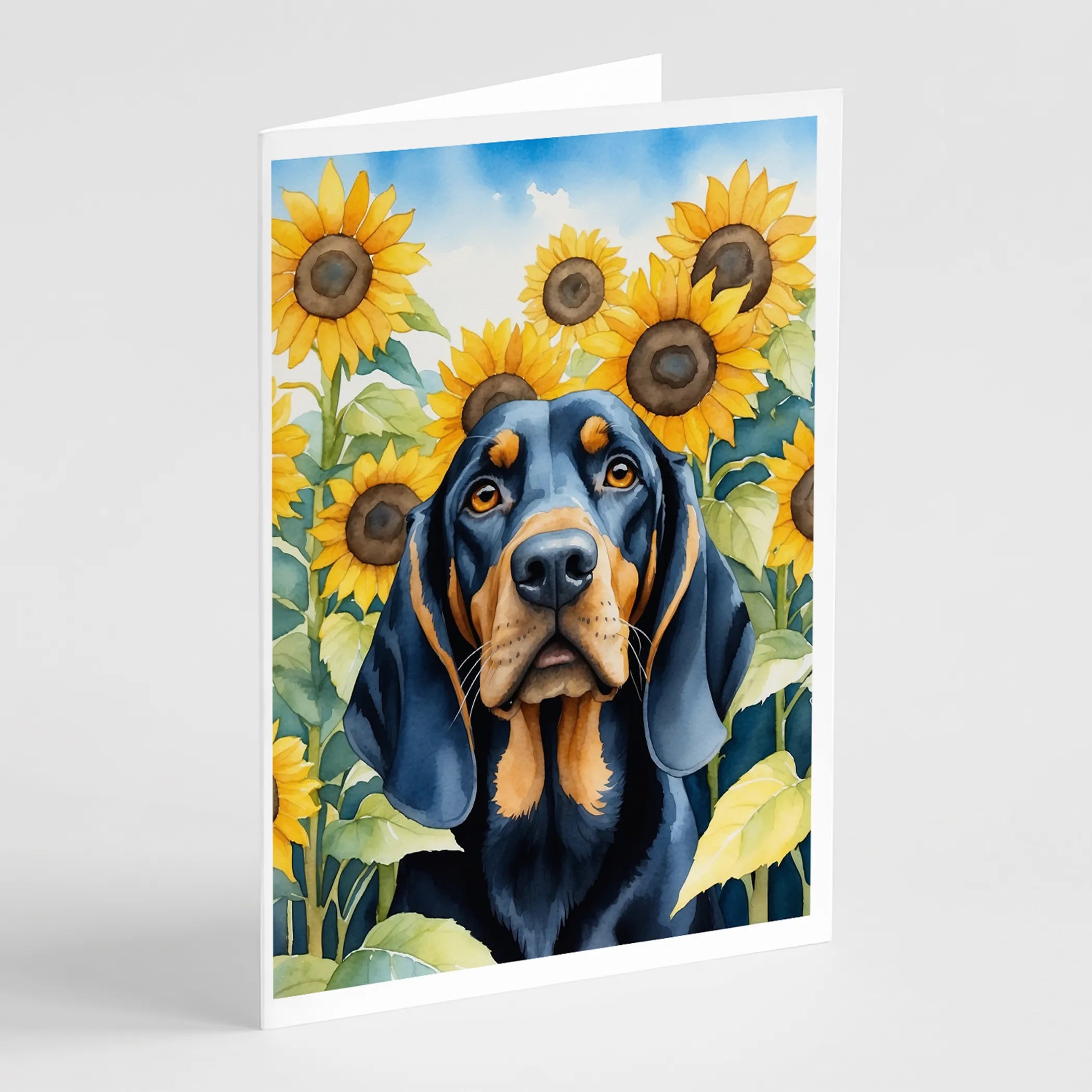 In Sunflowers Greeting Cards  - Size: 5X7 | Pack Of: 1 | Collection name: In sunflowers