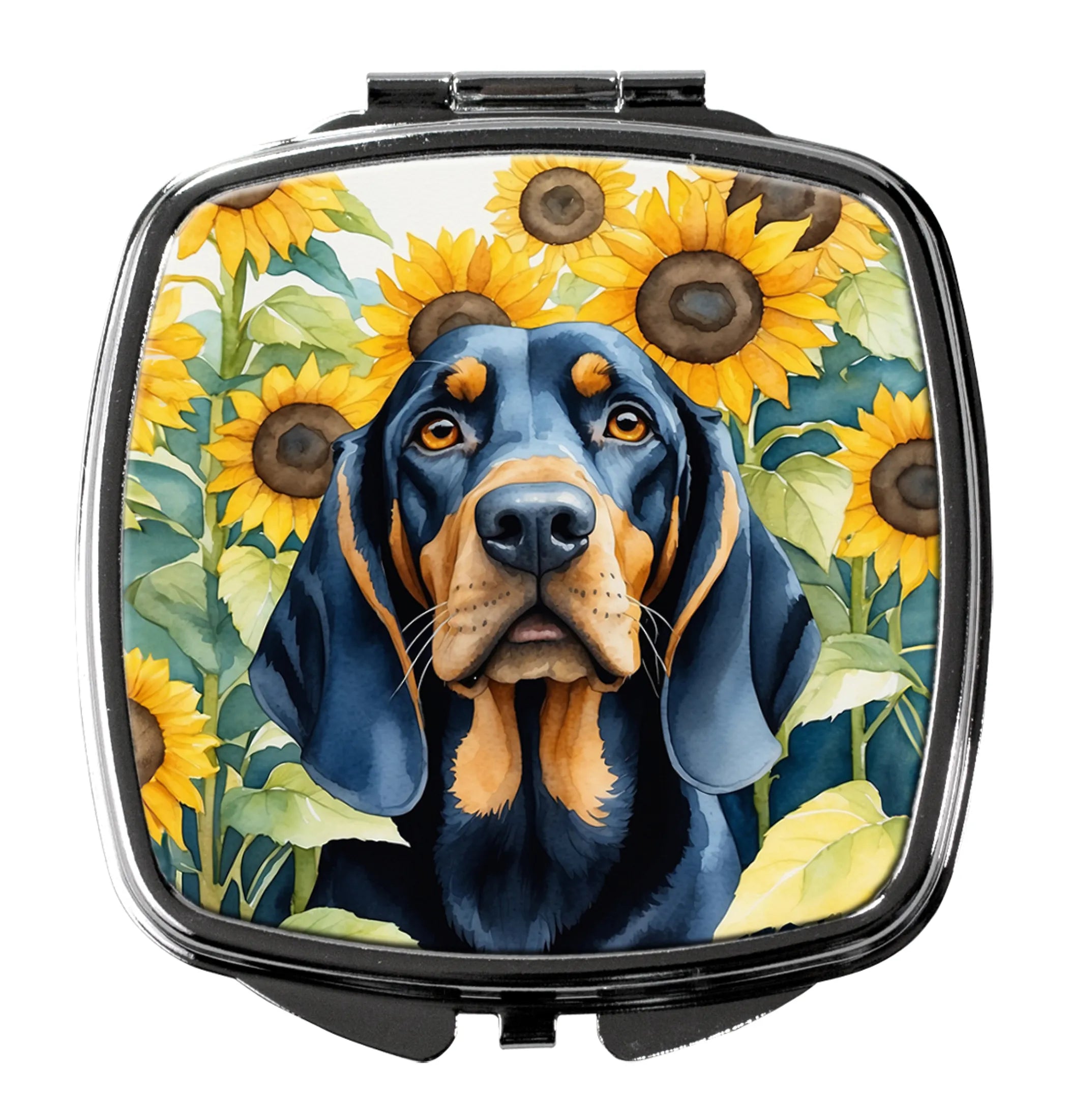 In Sunflowers Compact Mirror - Pack Of: 1 | Collection name: In sunflowers