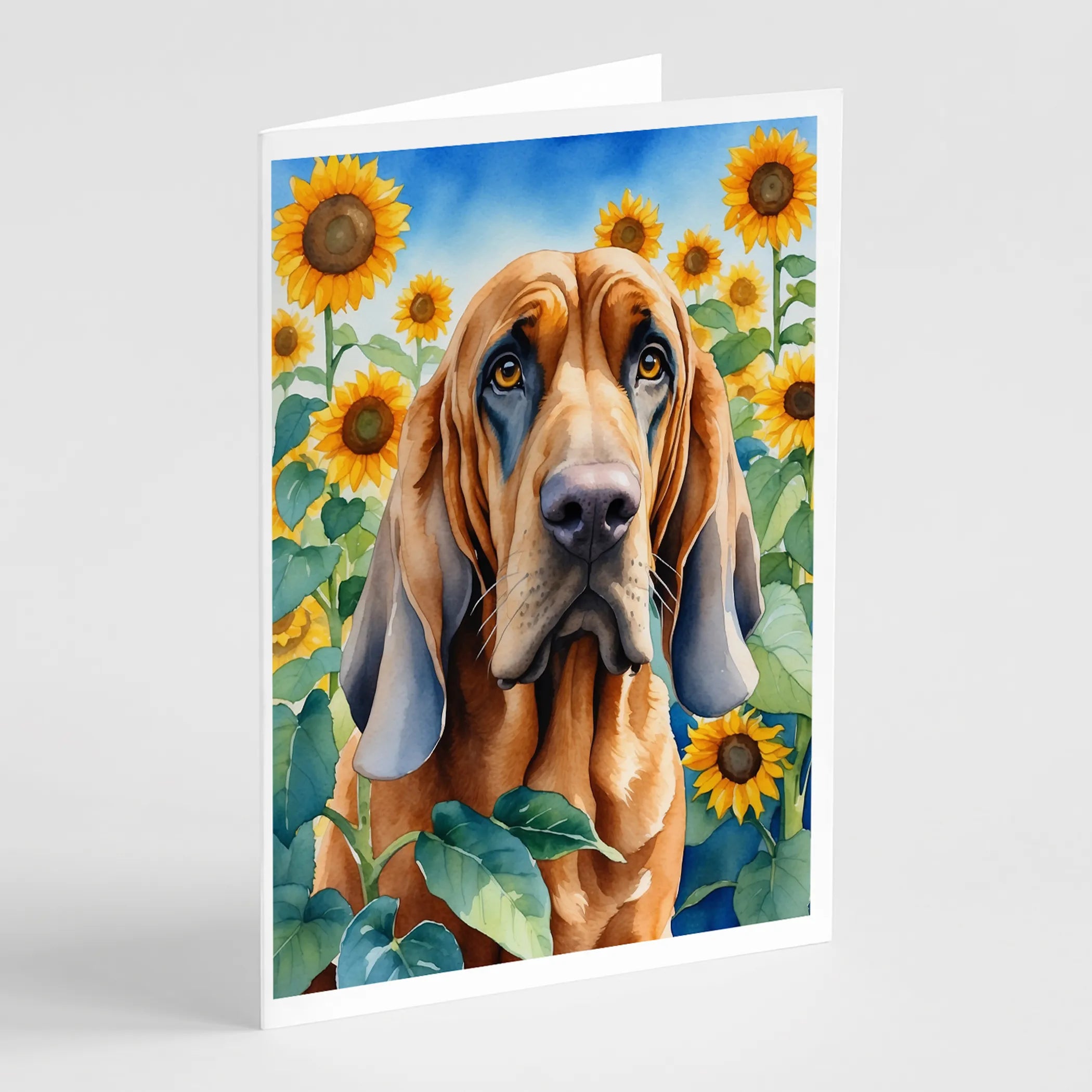 In Sunflowers Greeting Cards  - Size: 5X7 | Pack Of: 1 | Collection name: In sunflowers