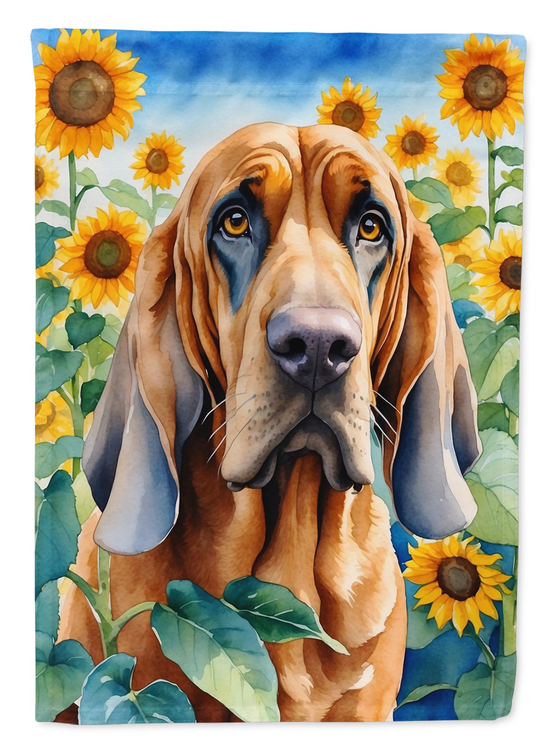 In Sunflowers Decorative Flag - Size: GARDEN SIZE | Pack Of: 1 | Collection name: In sunflowers