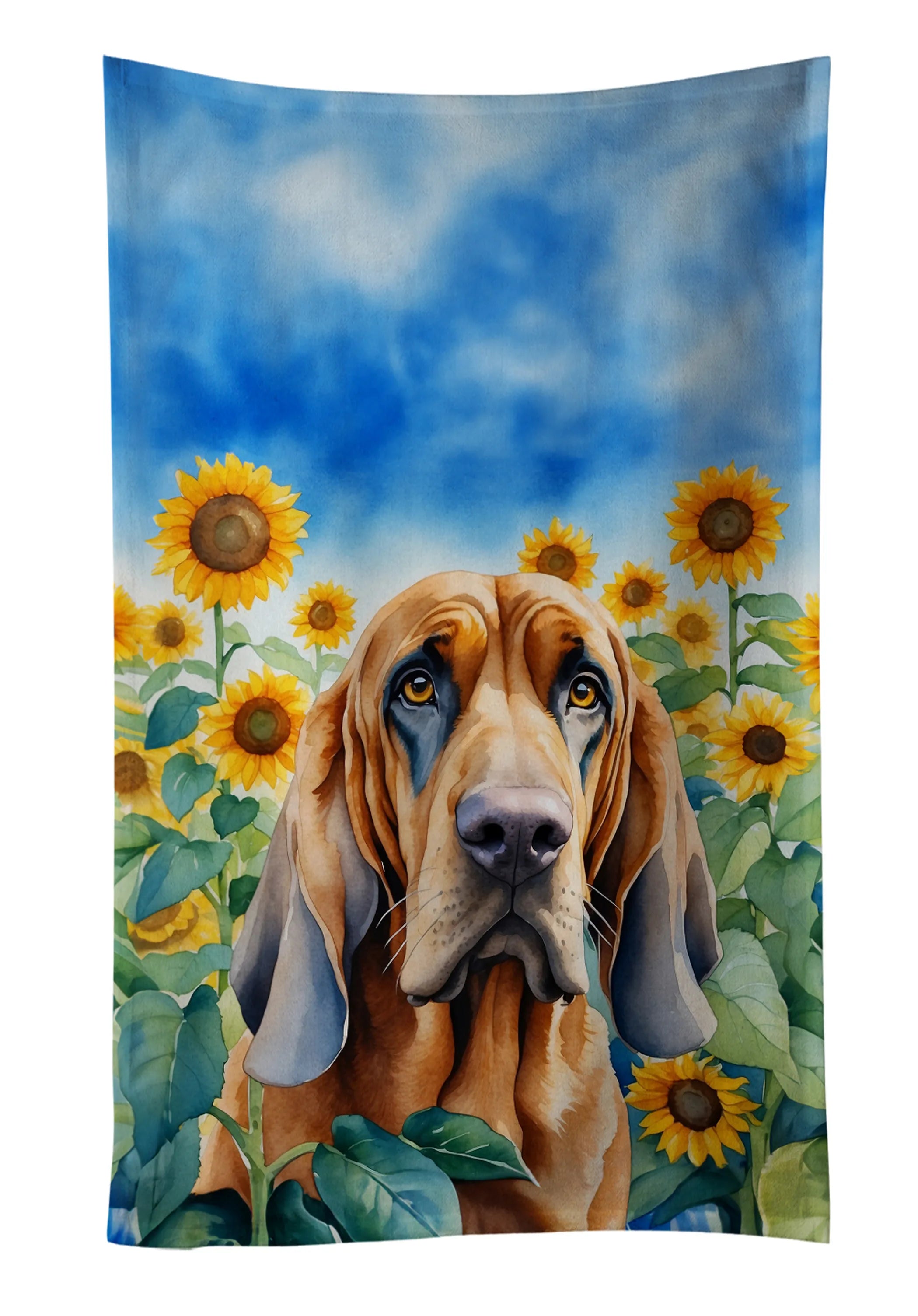 In Sunflowers Kitchen Towel - Size: 25HX15W | Pack Of: 1 | Collection name: In sunflowers