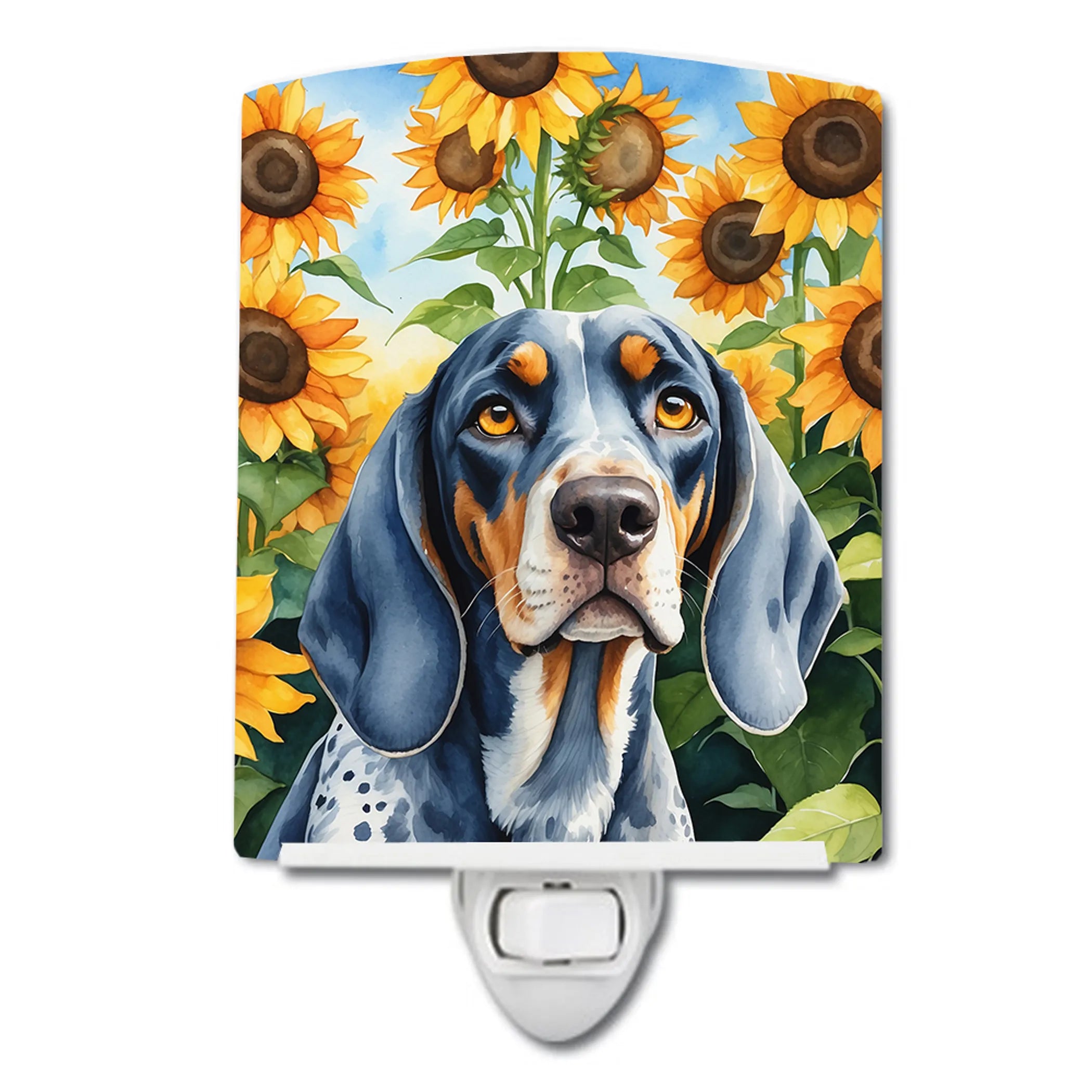 In Sunflowers Ceramic Night Light - Pack Of: 1 | Collection name: In sunflowers