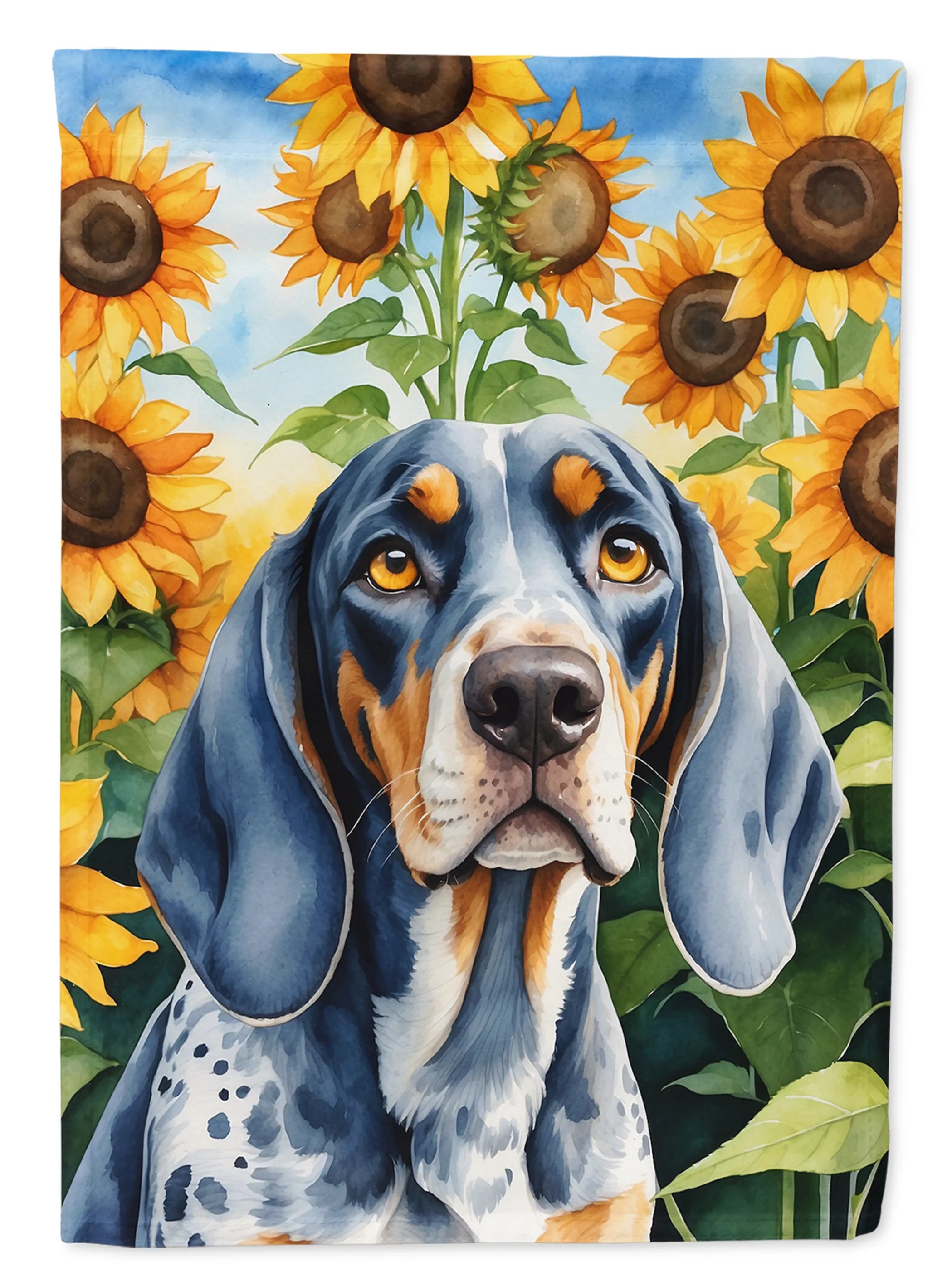 In Sunflowers Decorative Flag - Size: GARDEN SIZE | Pack Of: 1 | Collection name: In sunflowers