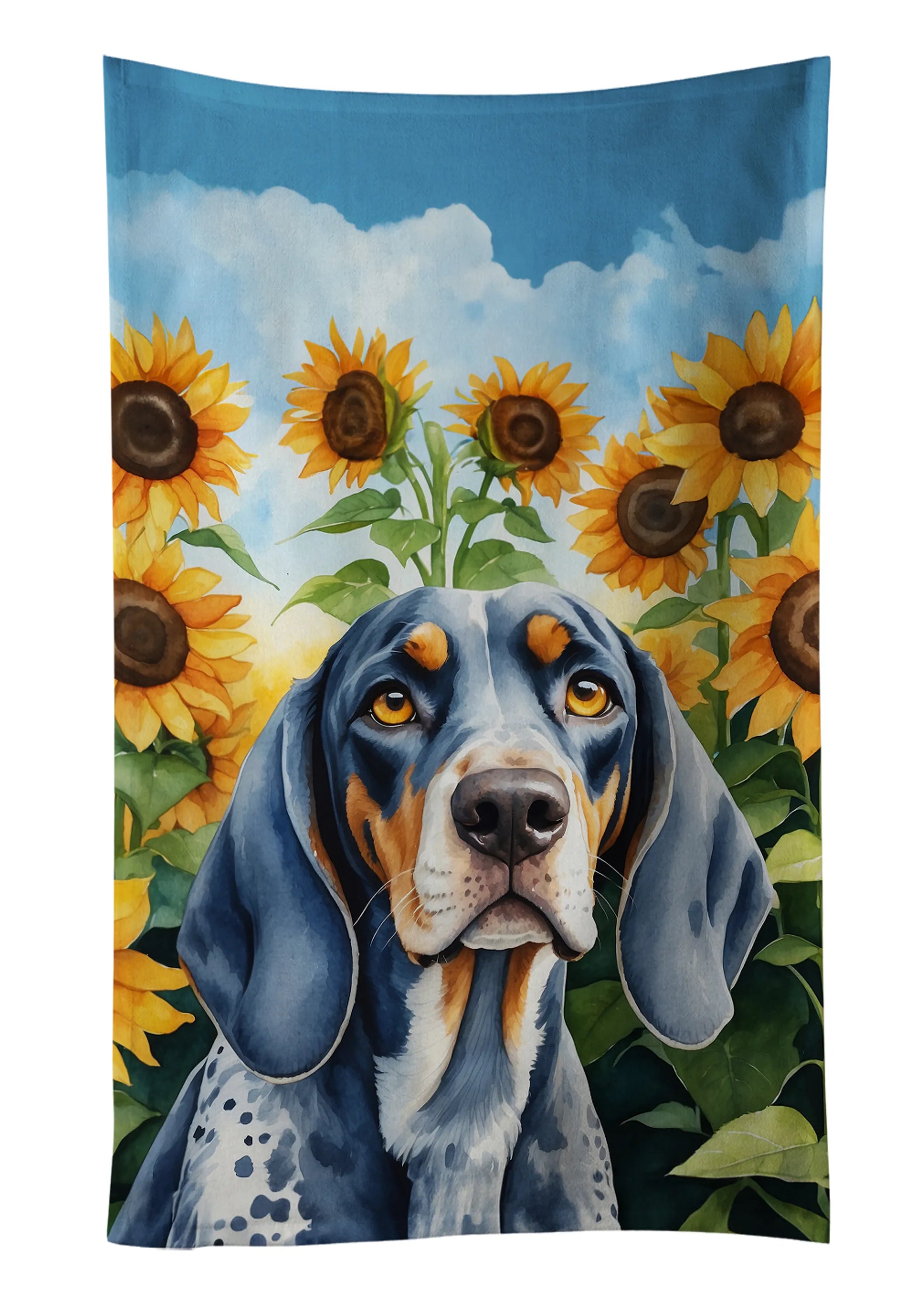 In Sunflowers Kitchen Towel - Size: 25HX15W | Pack Of: 1 | Collection name: In sunflowers