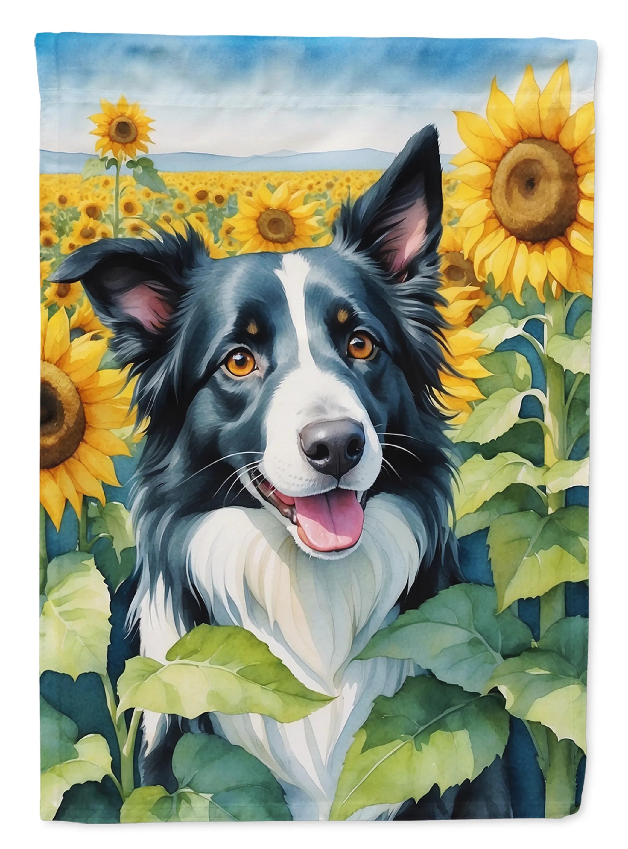 In Sunflowers Decorative Flag - Size: GARDEN SIZE | Pack Of: 1 | Collection name: In sunflowers
