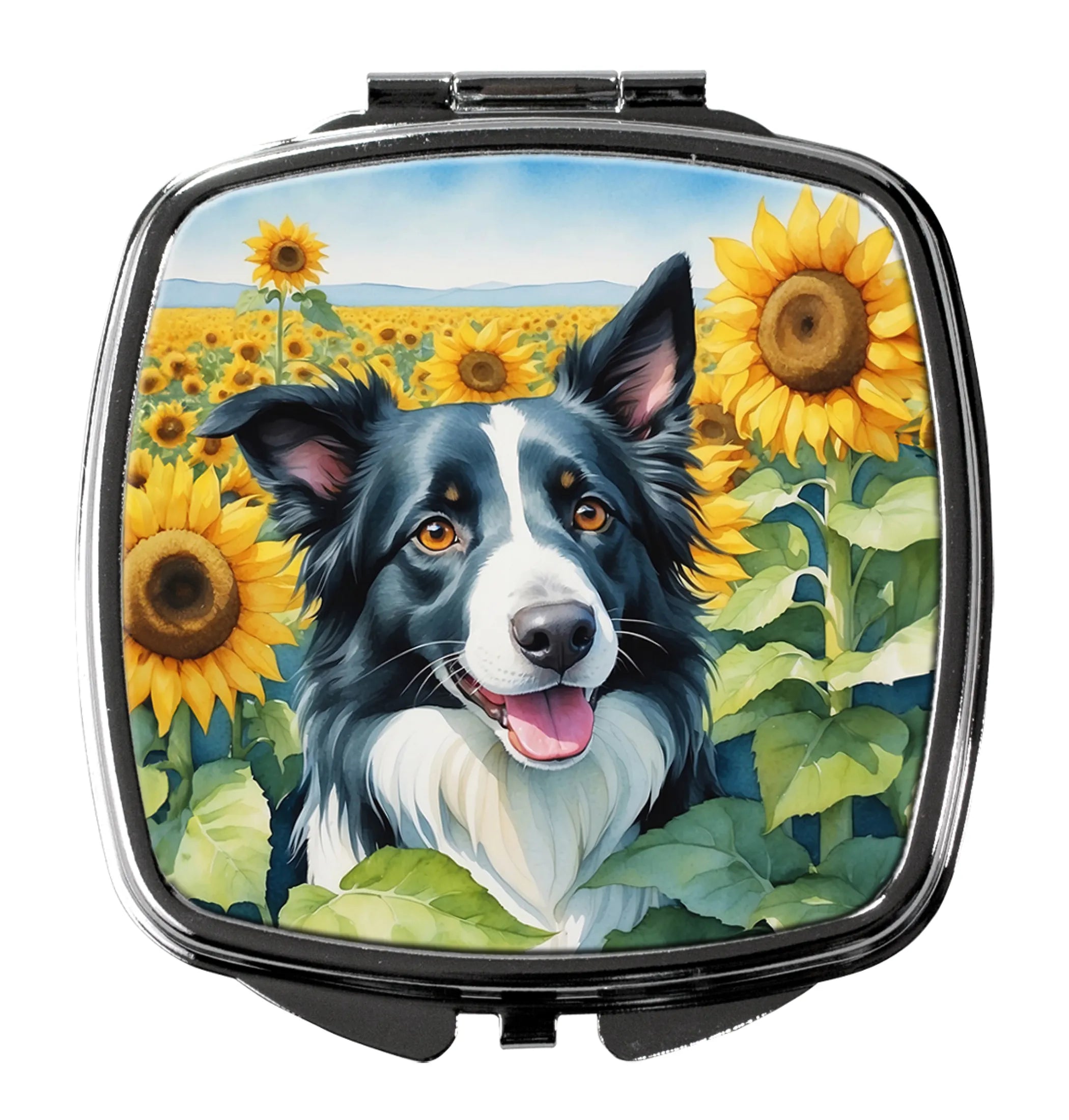 In Sunflowers Compact Mirror - Pack Of: 1 | Collection name: In sunflowers