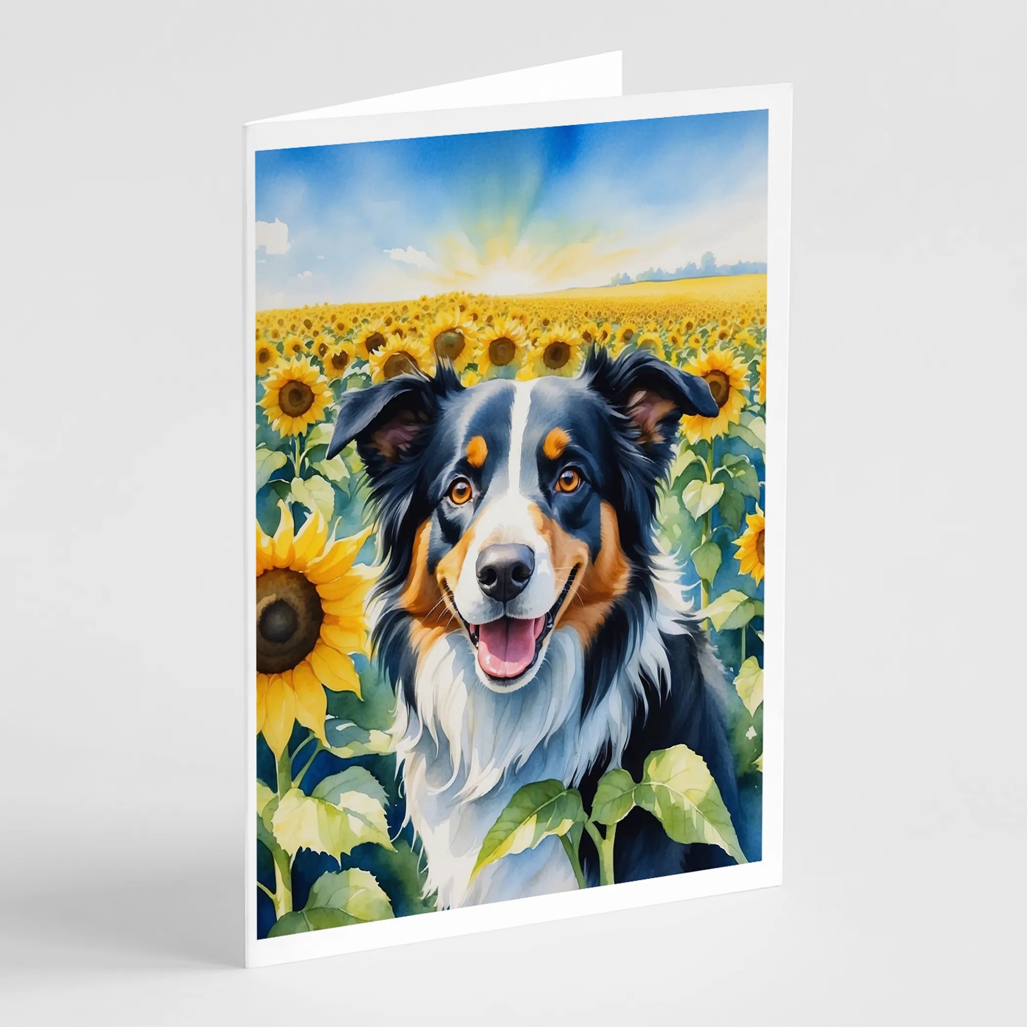 In Sunflowers Greeting Cards  - Size: 5X7 | Pack Of: 1 | Collection name: In sunflowers