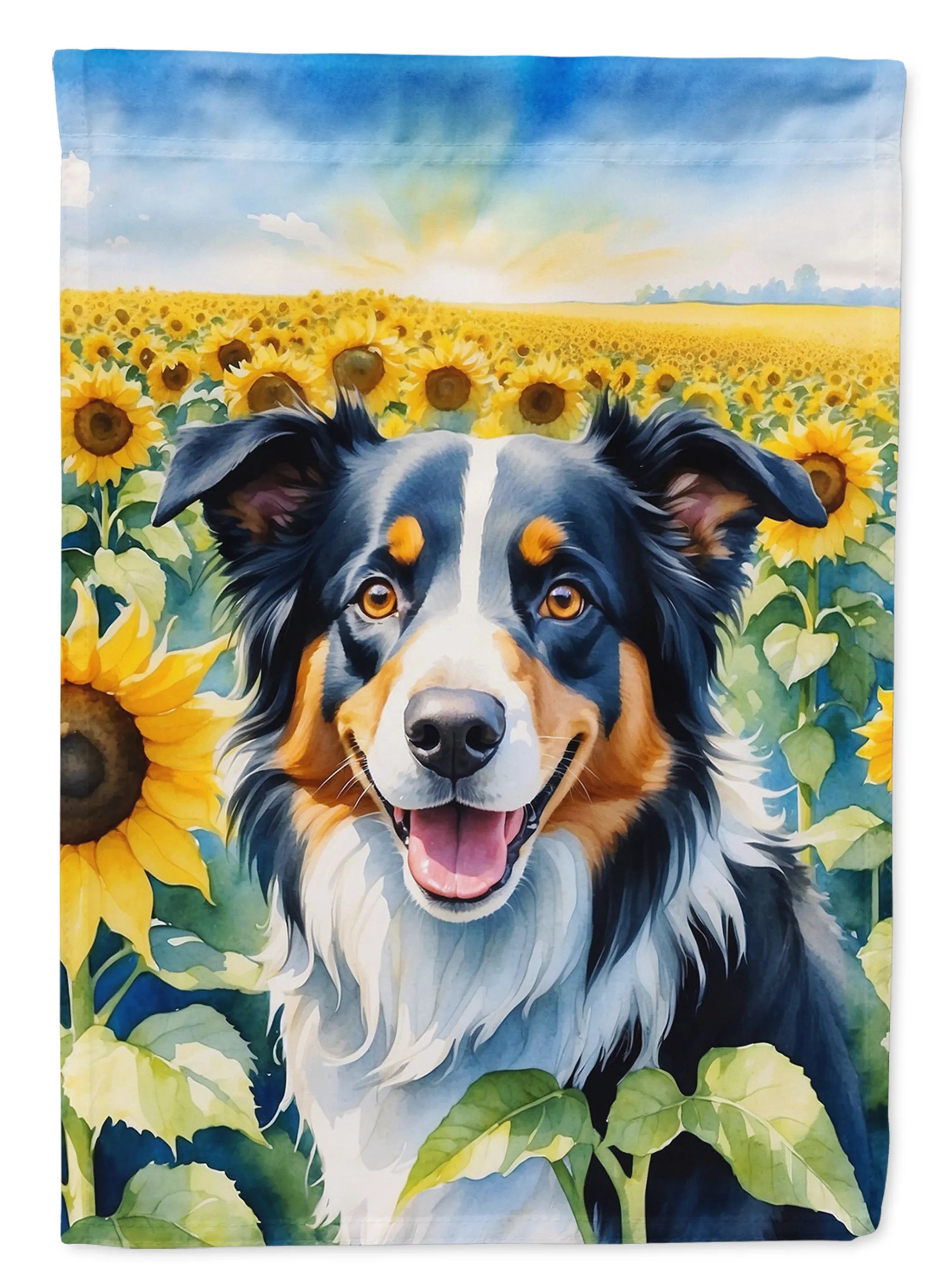 In Sunflowers Decorative Flag - Size: GARDEN SIZE | Pack Of: 1 | Collection name: In sunflowers