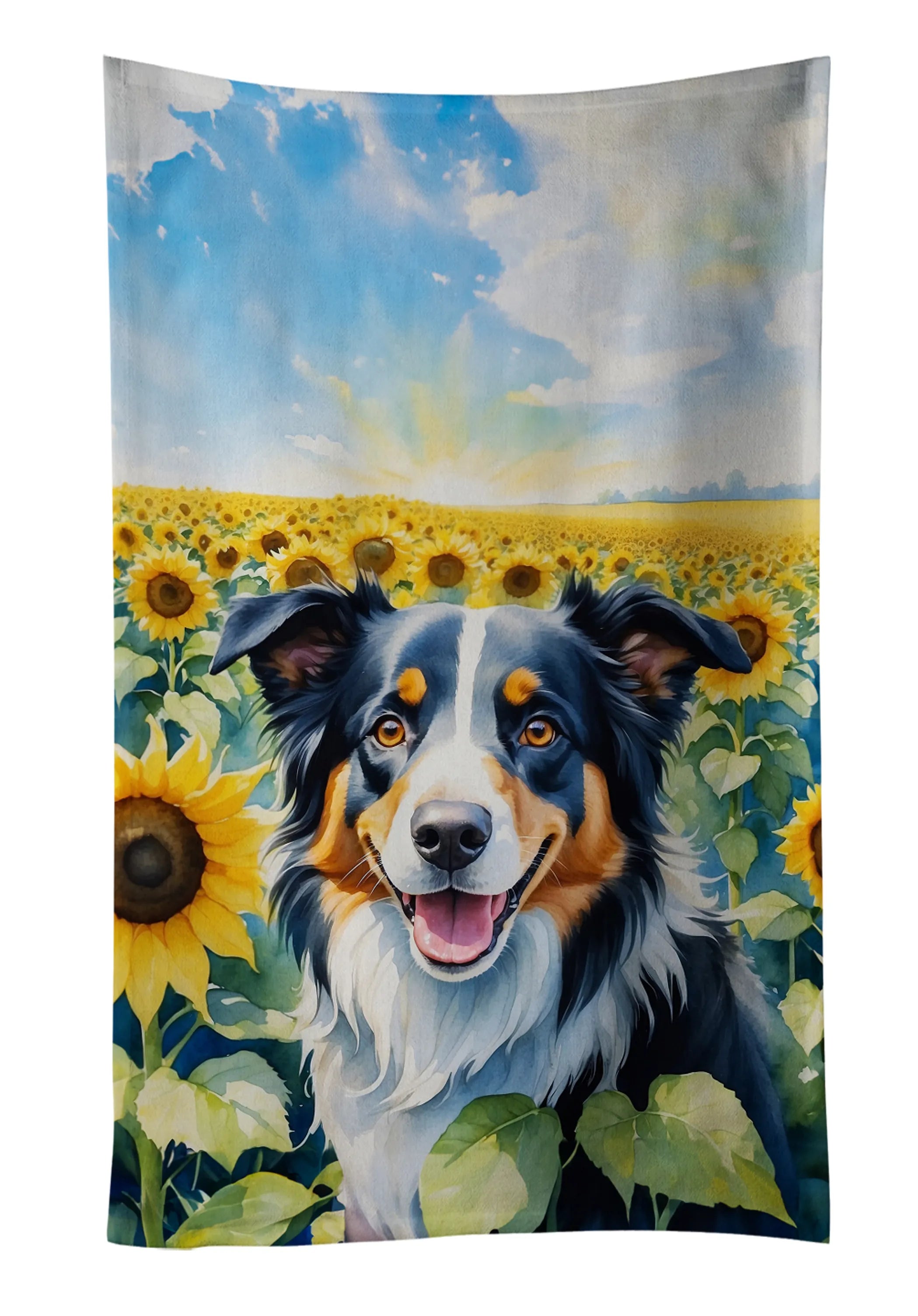 In Sunflowers Kitchen Towel - Size: 25HX15W | Pack Of: 1 | Collection name: In sunflowers