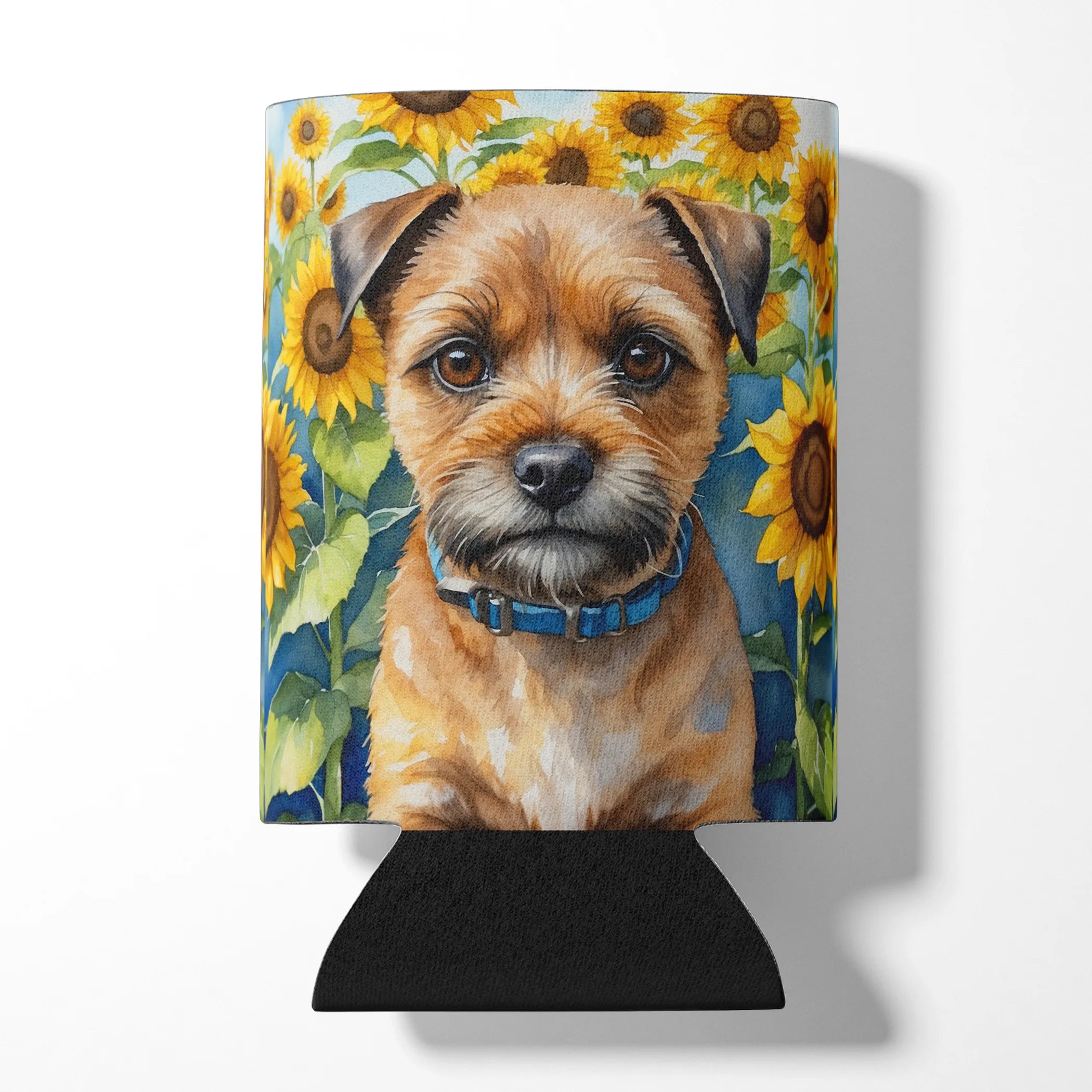 In Sunflowers Can or Bottle Hugger - Size: CAN HUGGER | Pack Of: 1 | Collection name: In sunflowers