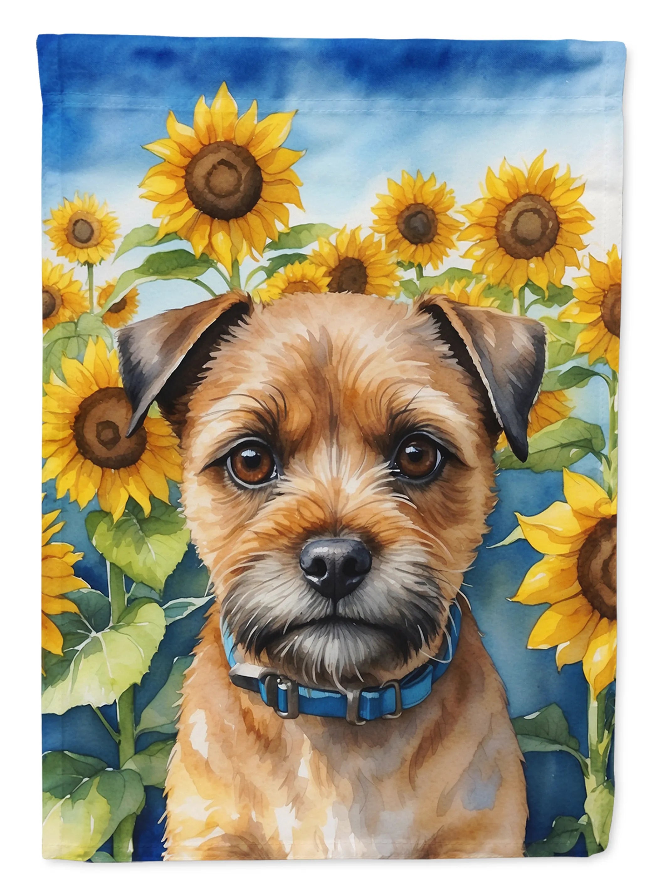 In Sunflowers Decorative Flag - Size: GARDEN SIZE | Pack Of: 1 | Collection name: In sunflowers
