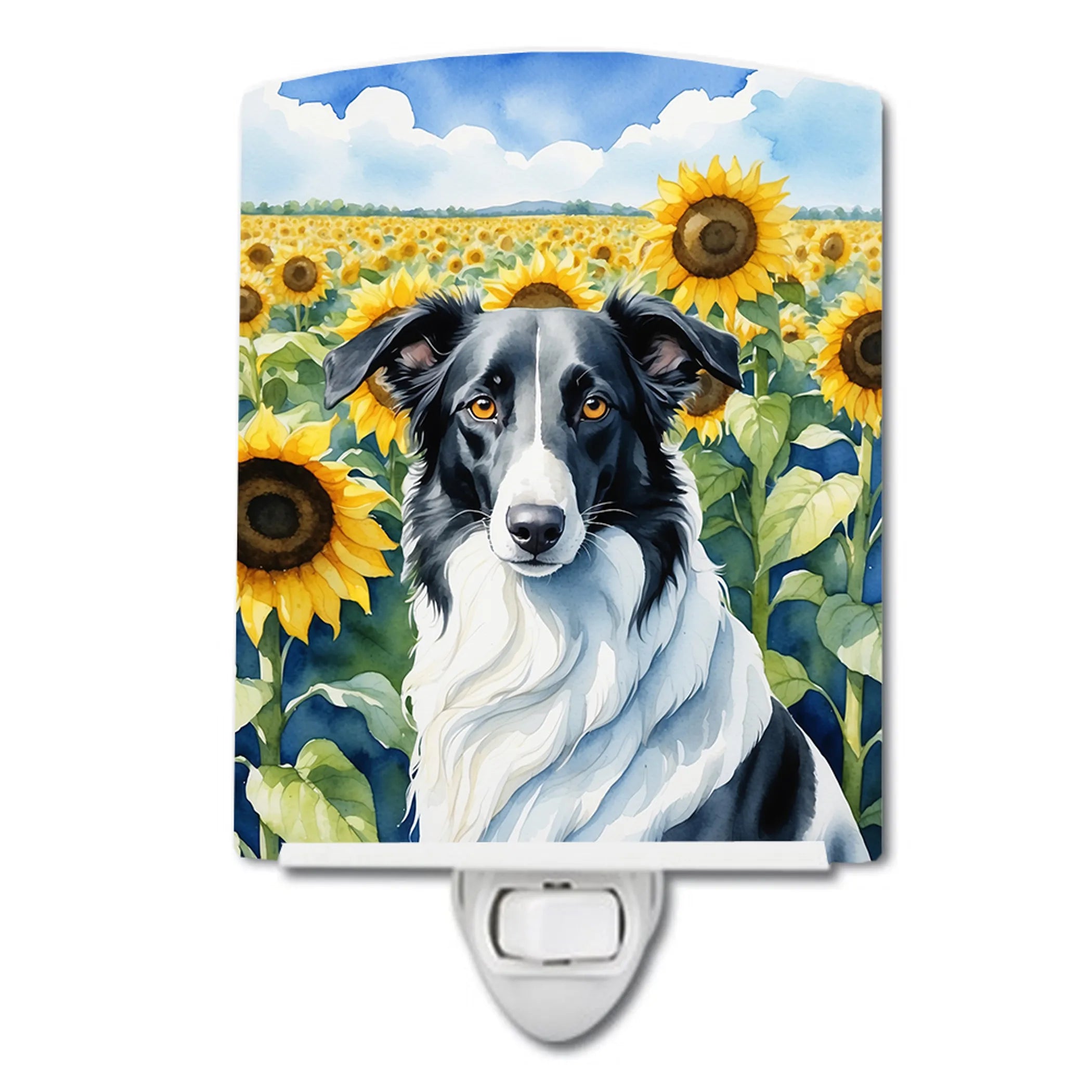 In Sunflowers Ceramic Night Light - Pack Of: 1 | Collection name: In sunflowers