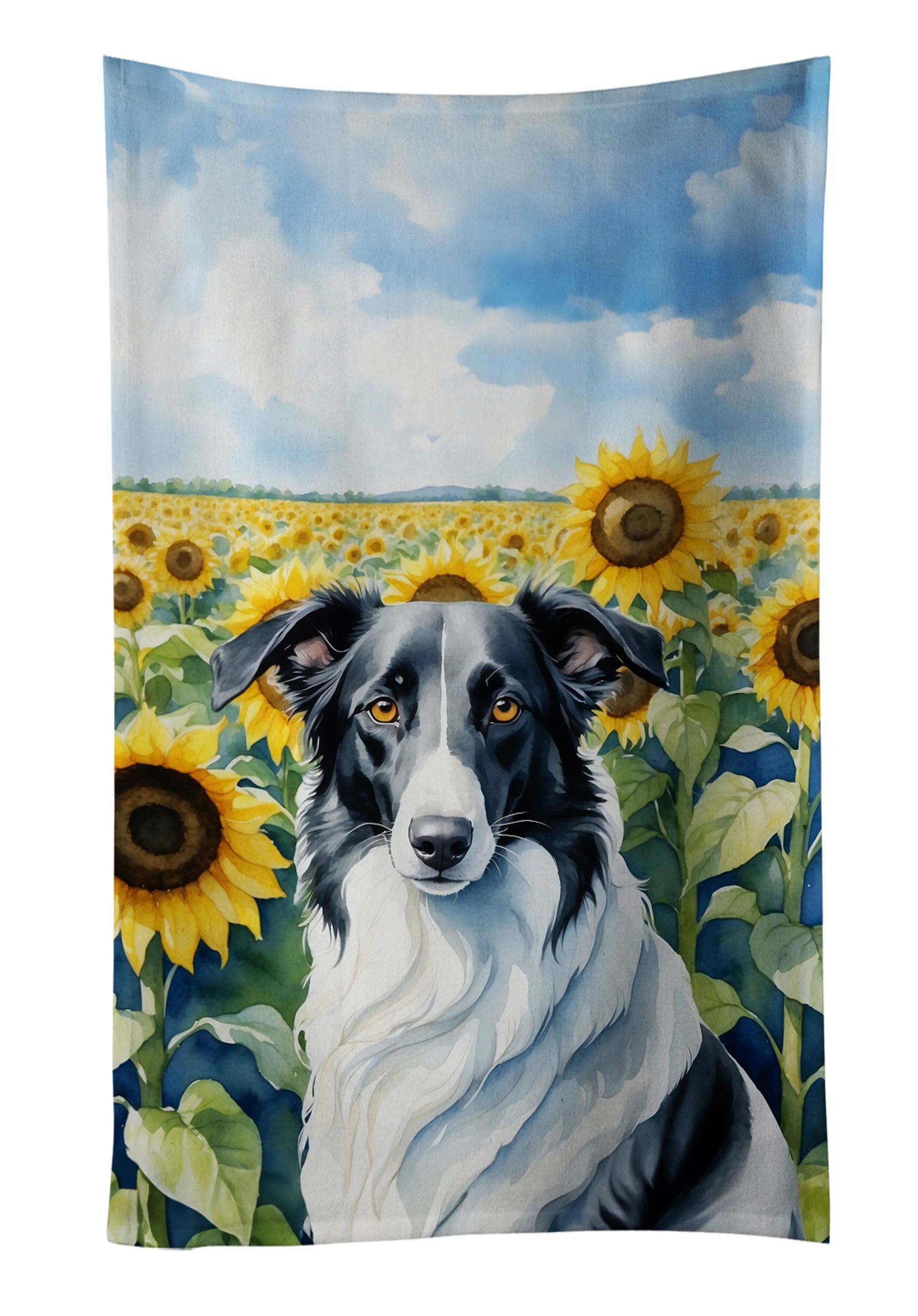 In Sunflowers Kitchen Towel - Size: 25HX15W | Pack Of: 1 | Collection name: In sunflowers