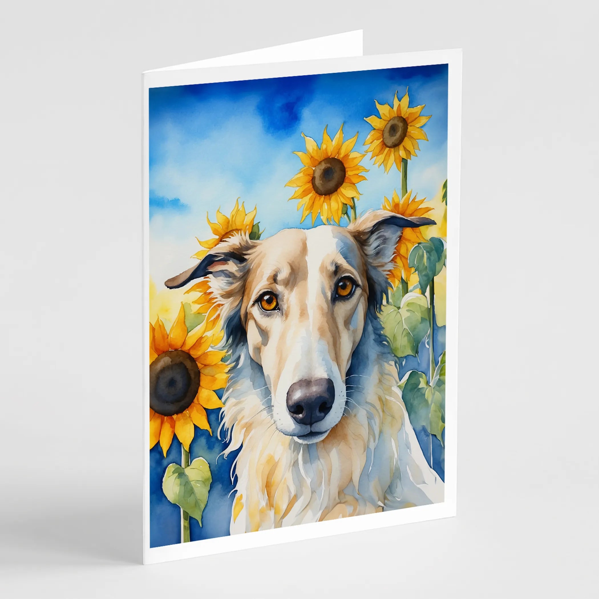 In Sunflowers Greeting Cards  - Size: 5X7 | Pack Of: 1 | Collection name: In sunflowers