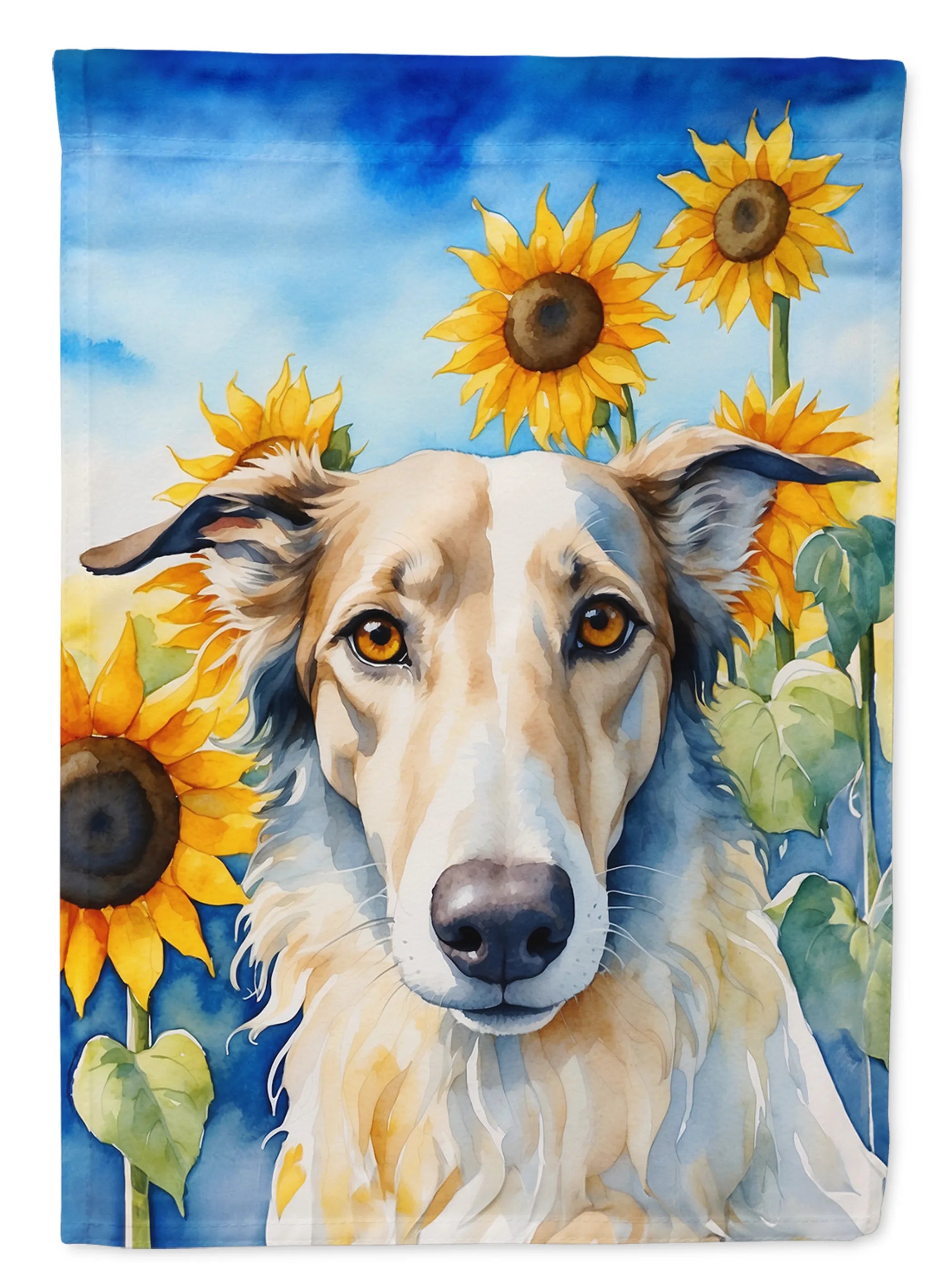 In Sunflowers Decorative Flag - Size: GARDEN SIZE | Pack Of: 1 | Collection name: In sunflowers
