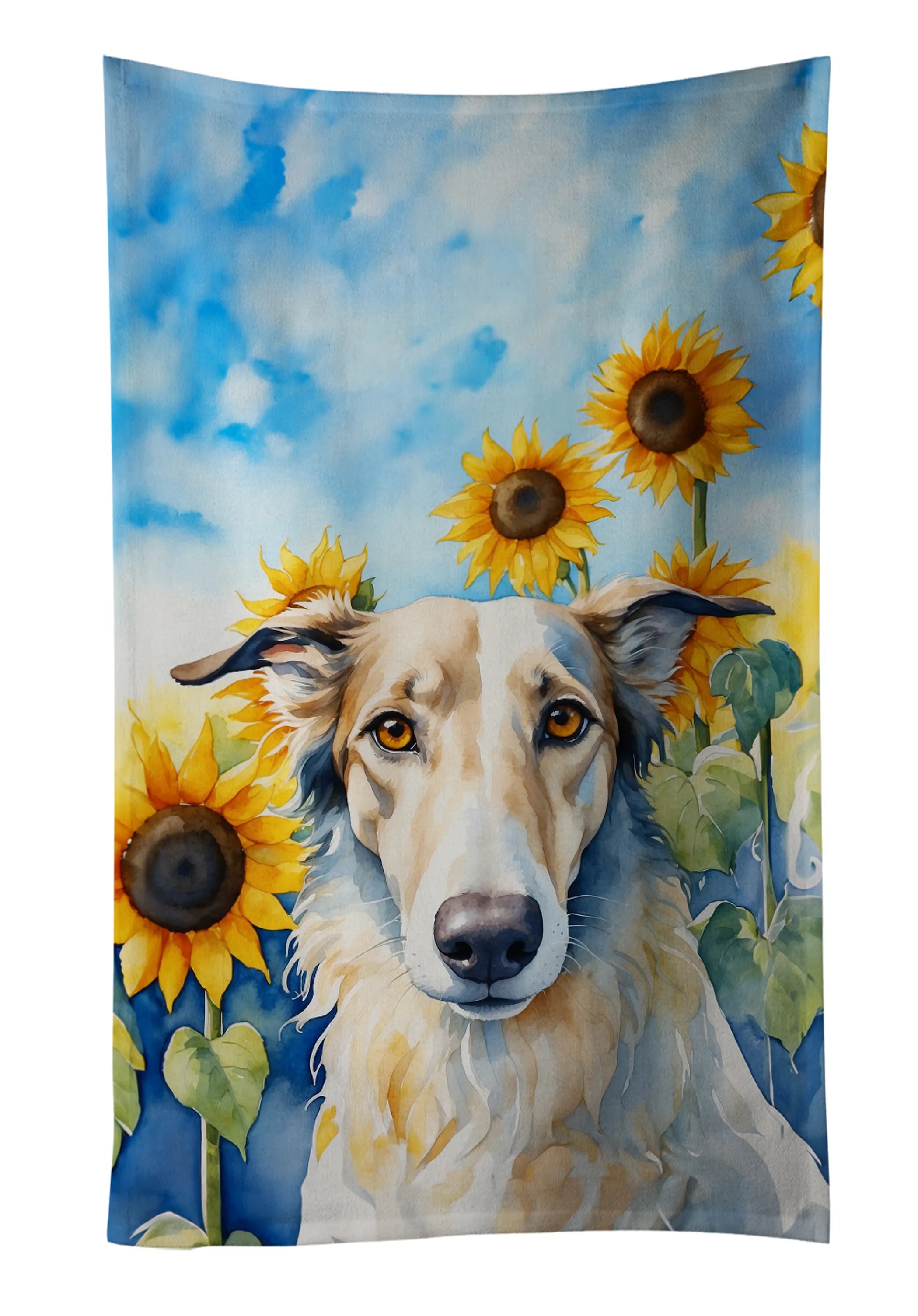 In Sunflowers Kitchen Towel - Size: 25HX15W | Pack Of: 1 | Collection name: In sunflowers