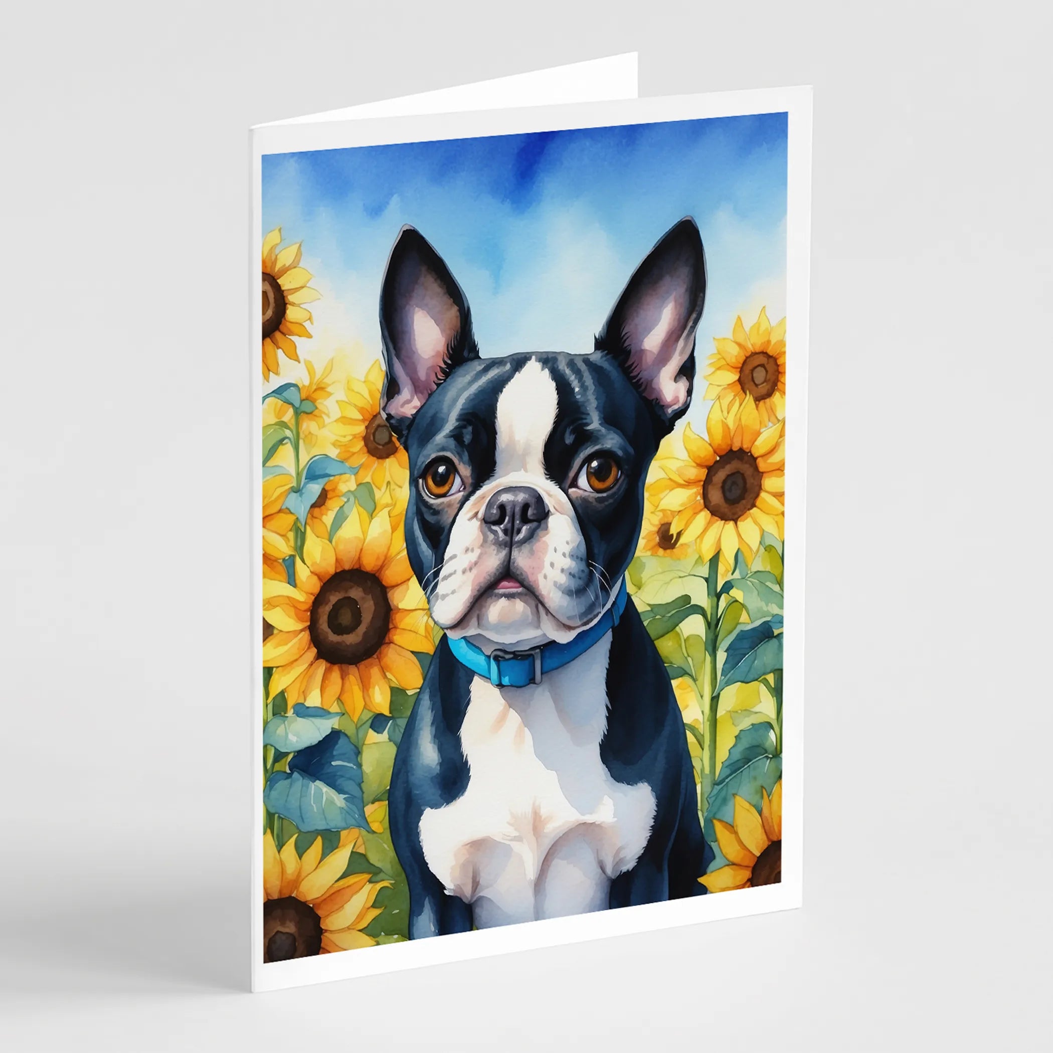 In Sunflowers Greeting Cards  - Size: 5X7 | Pack Of: 1 | Collection name: In sunflowers