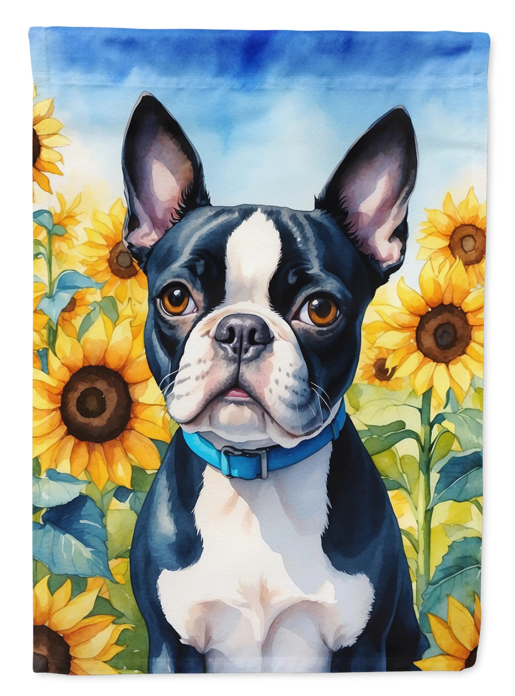 In Sunflowers Decorative Flag - Size: GARDEN SIZE | Pack Of: 1 | Collection name: In sunflowers