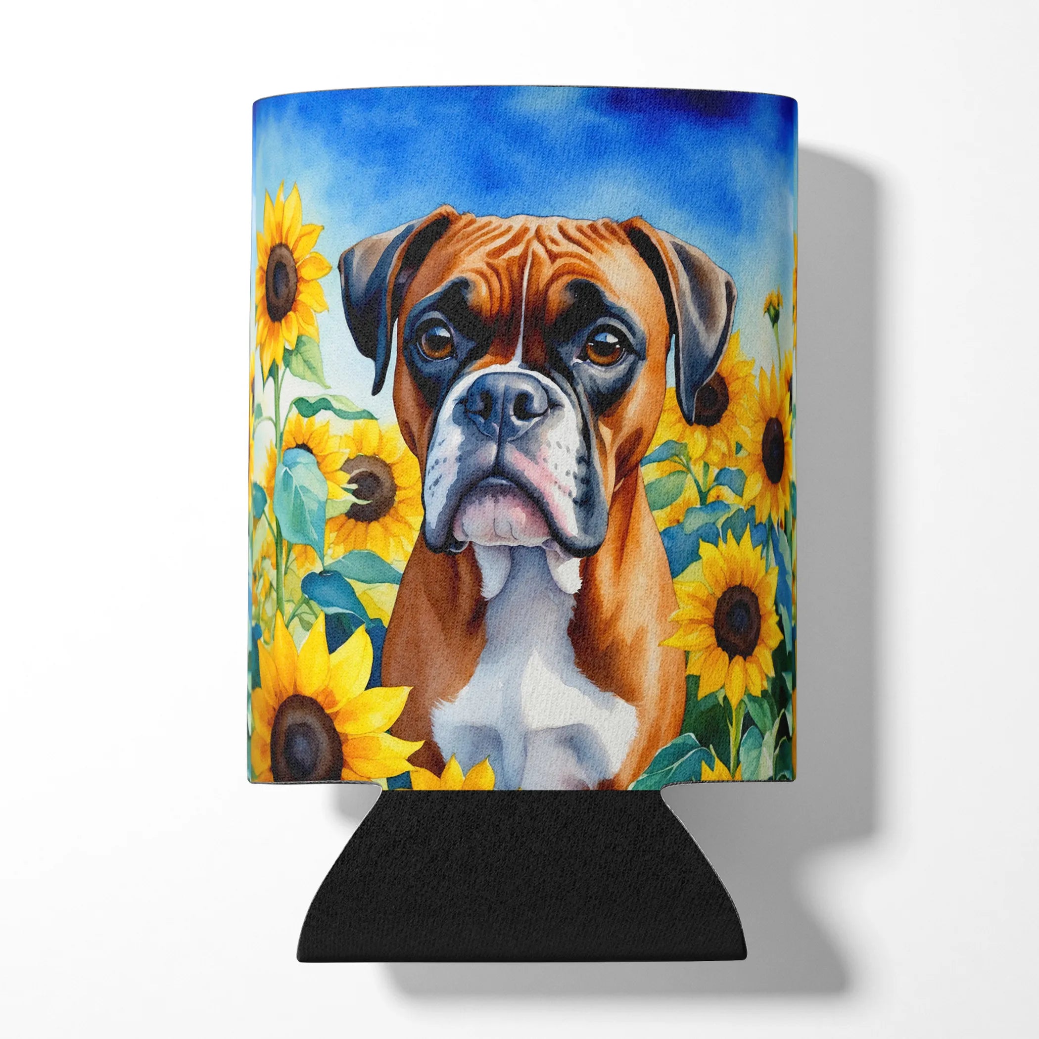 In Sunflowers Can or Bottle Hugger - Size: CAN HUGGER | Pack Of: 1 | Collection name: In sunflowers