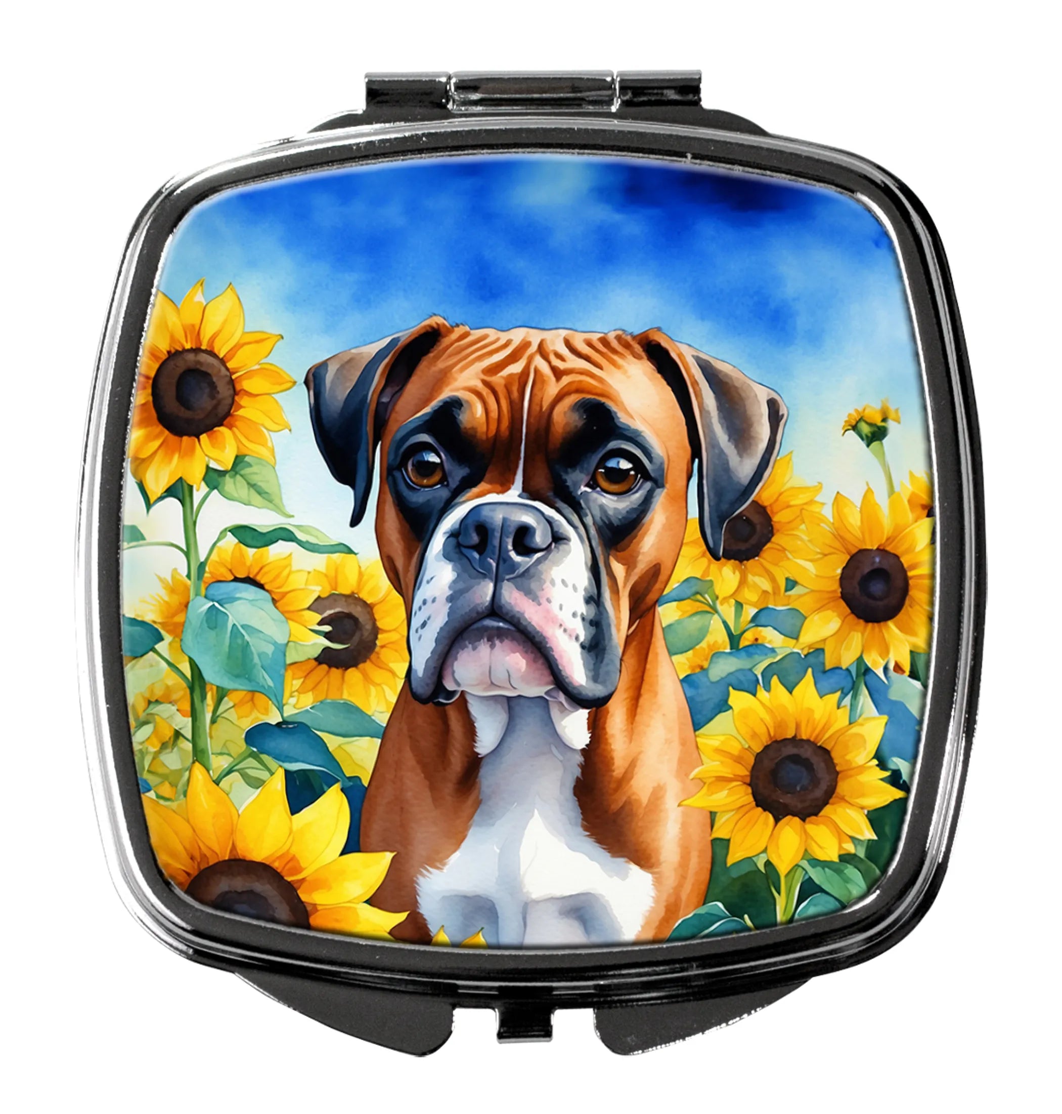 In Sunflowers Compact Mirror - Pack Of: 1 | Collection name: In sunflowers