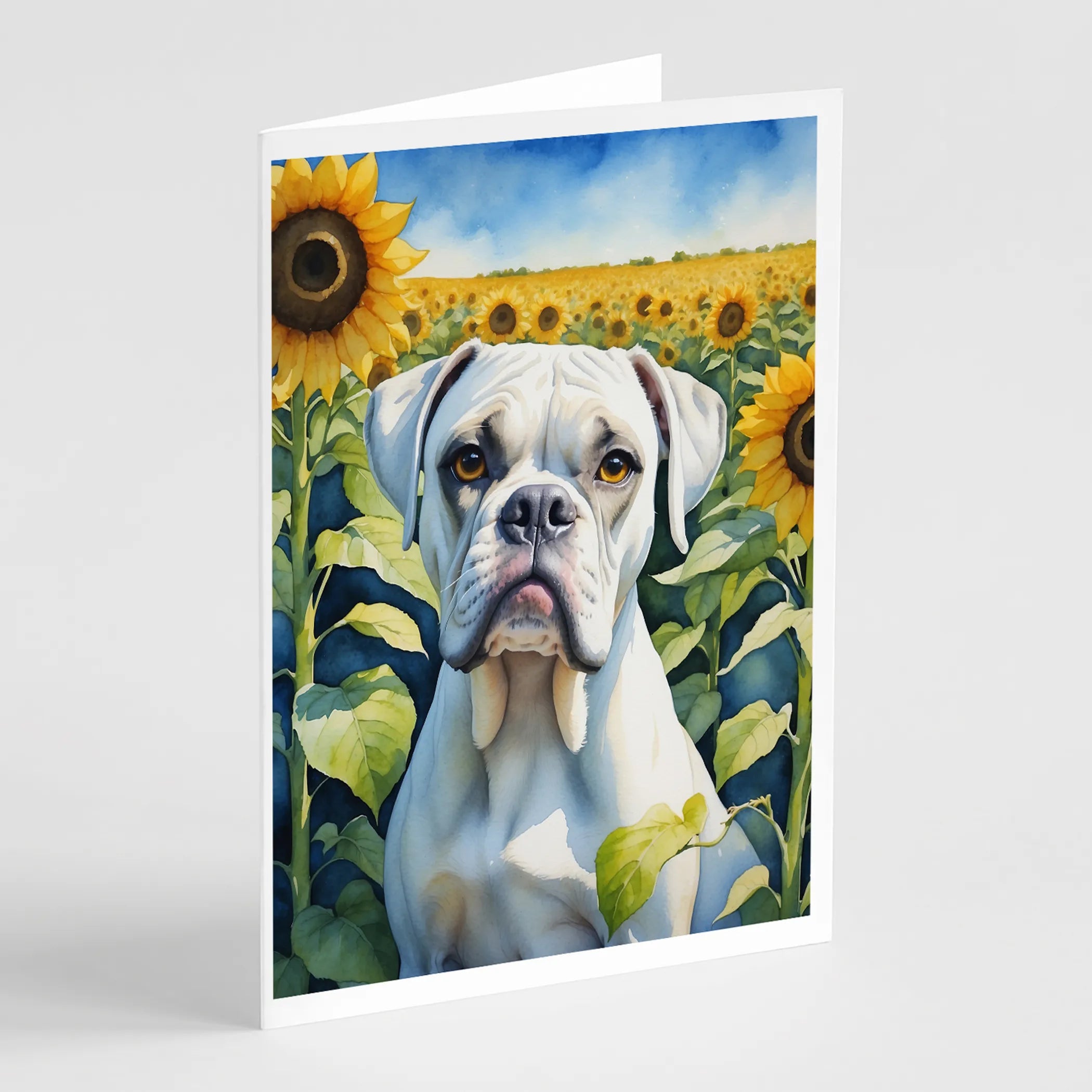 In Sunflowers Greeting Cards  - Size: 5X7 | Pack Of: 1 | Collection name: In sunflowers