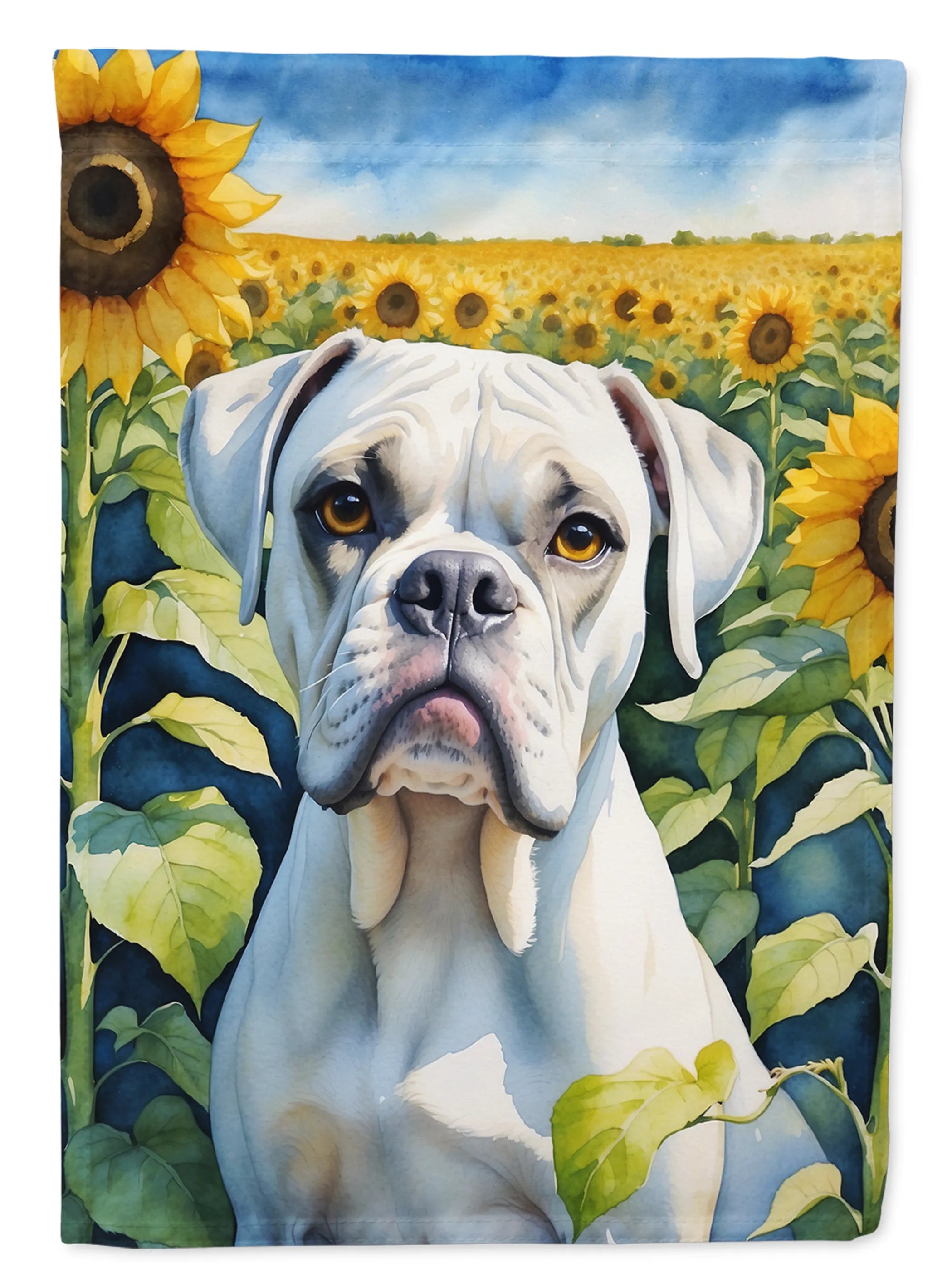 In Sunflowers Decorative Flag - Size: GARDEN SIZE | Pack Of: 1 | Collection name: In sunflowers