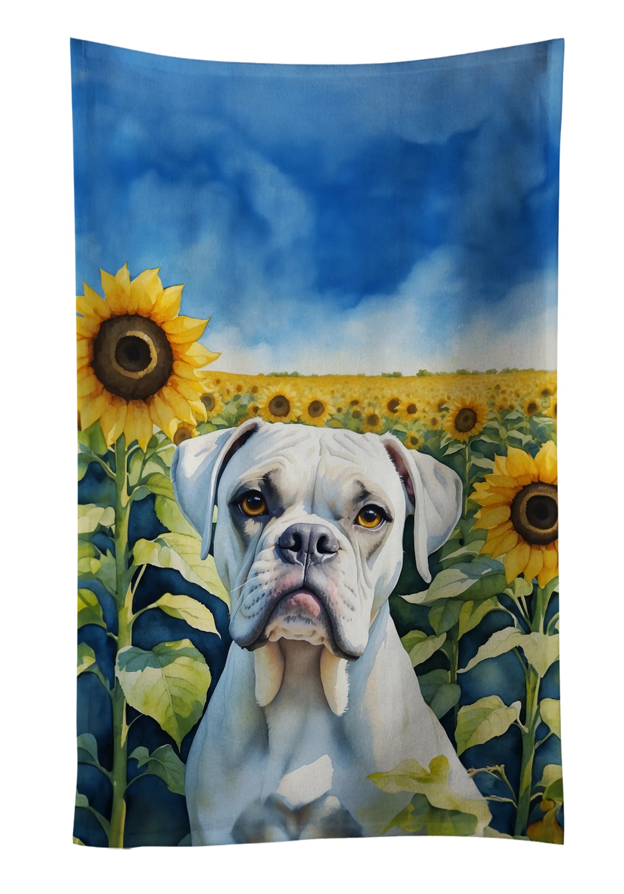 In Sunflowers Kitchen Towel - Size: 25HX15W | Pack Of: 1 | Collection name: In sunflowers