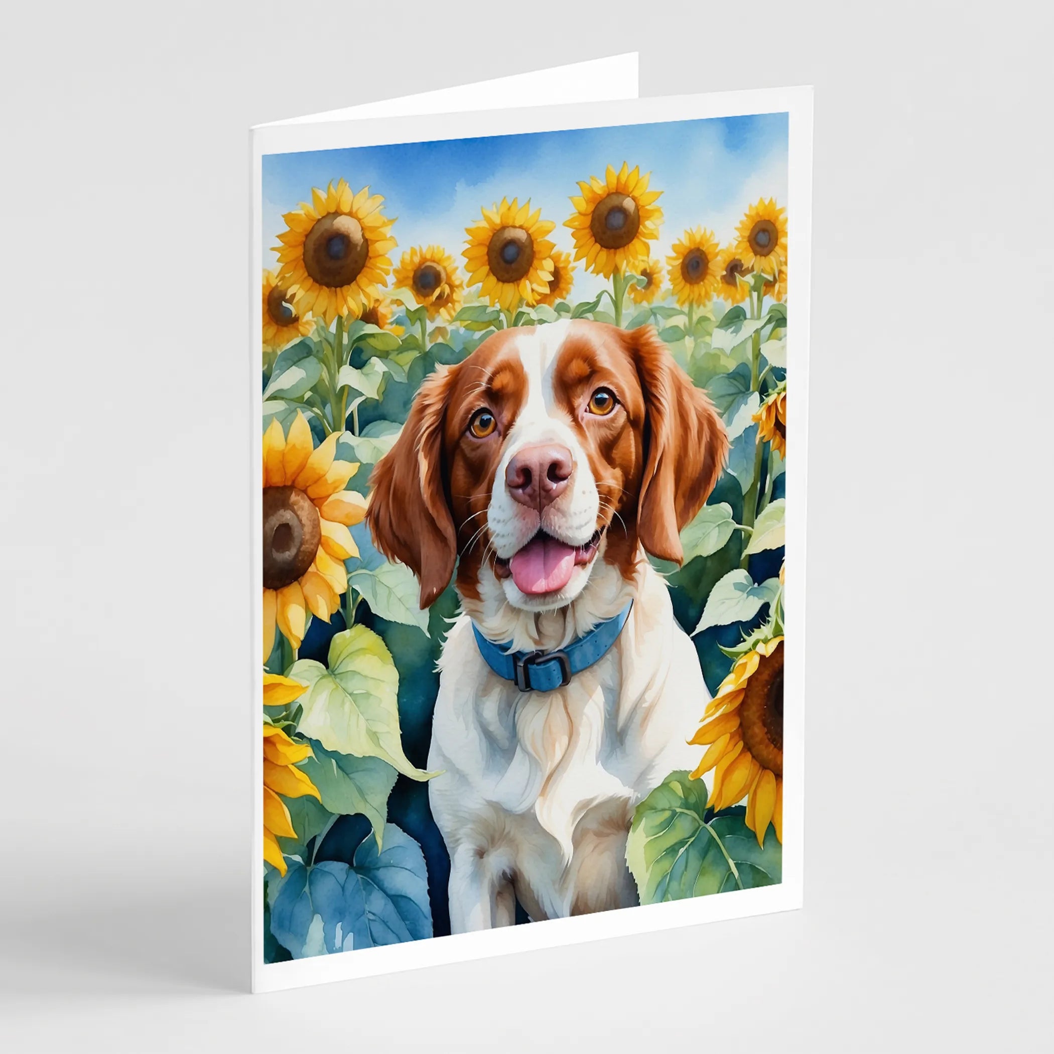 In Sunflowers Greeting Cards  - Size: 5X7 | Pack Of: 1 | Collection name: In sunflowers