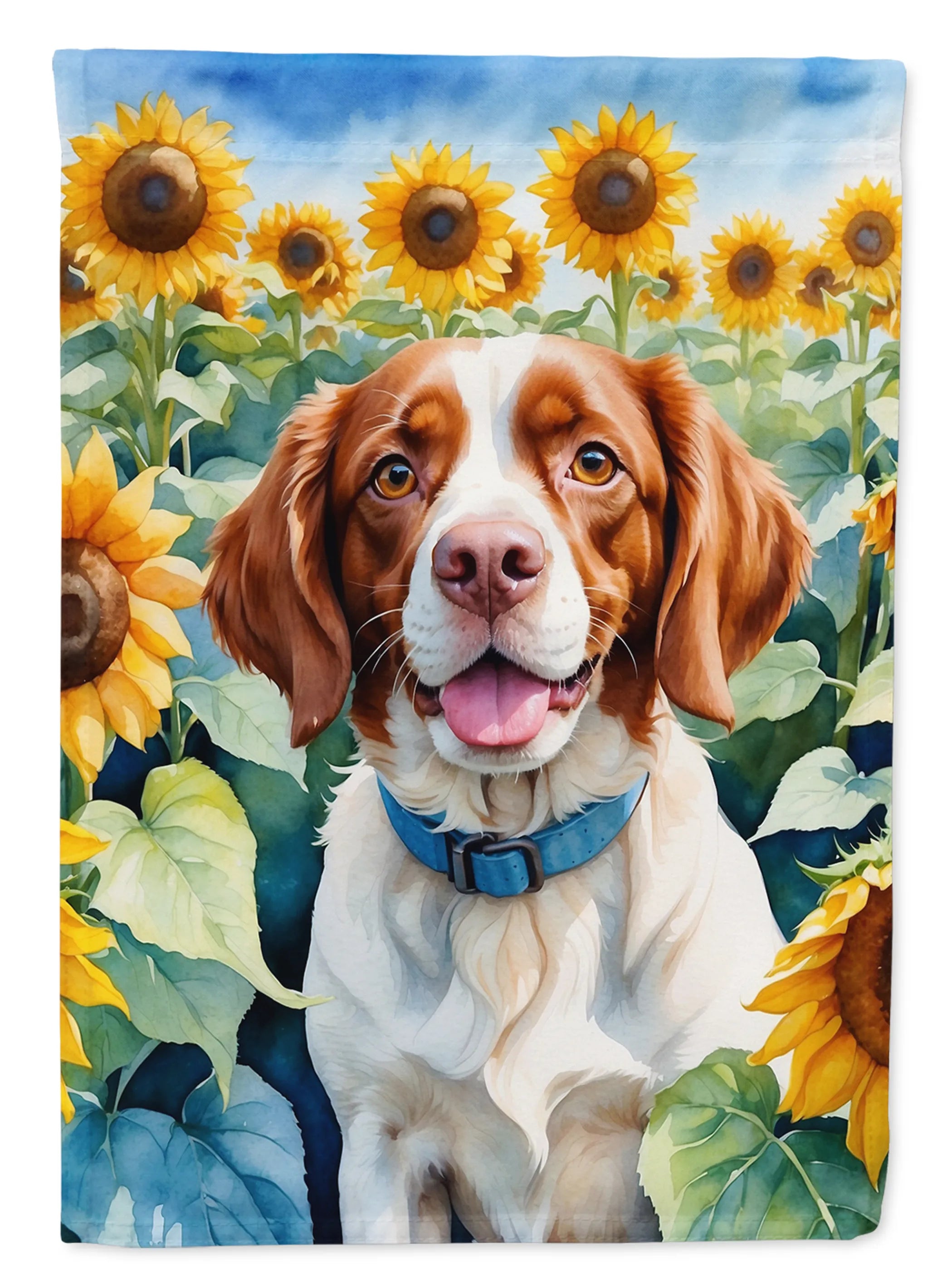 In Sunflowers Decorative Flag - Size: GARDEN SIZE | Pack Of: 1 | Collection name: In sunflowers