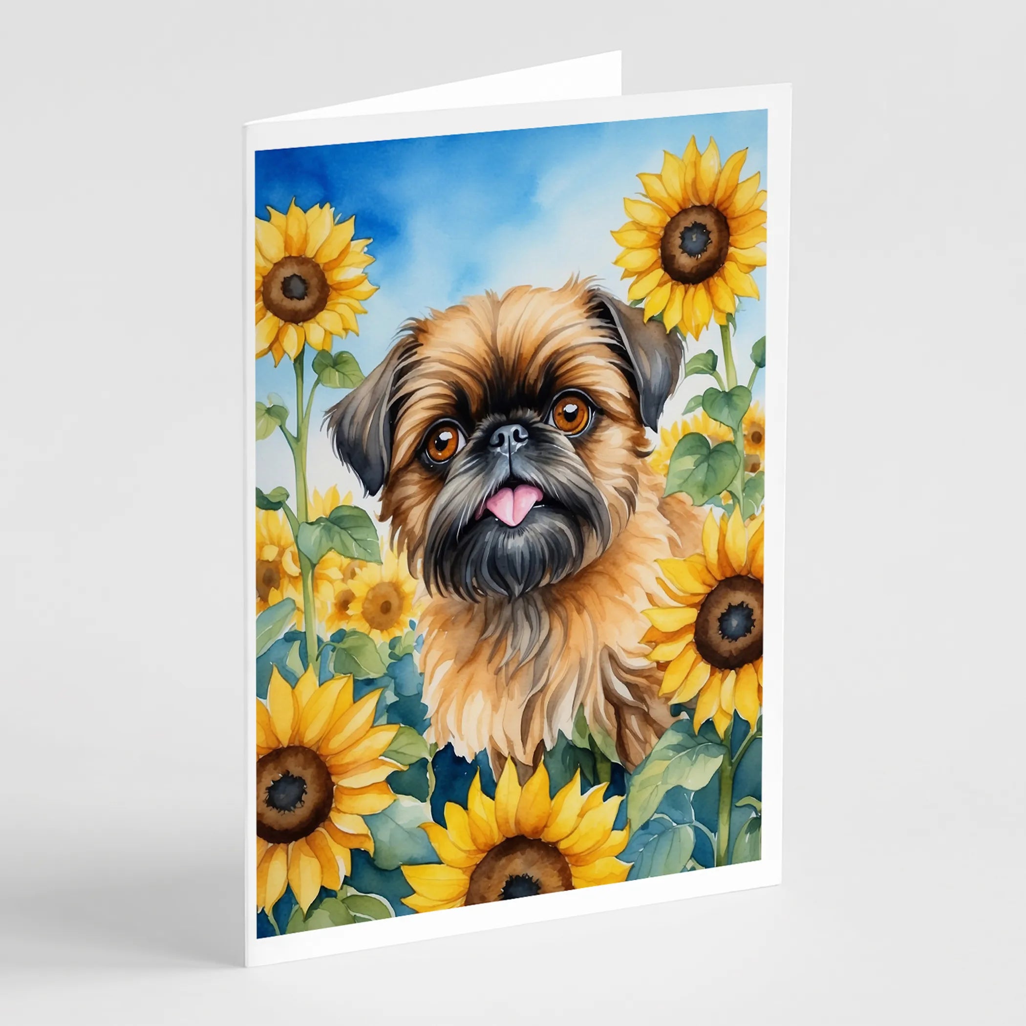 In Sunflowers Greeting Cards  - Size: 5X7 | Pack Of: 1 | Collection name: In sunflowers