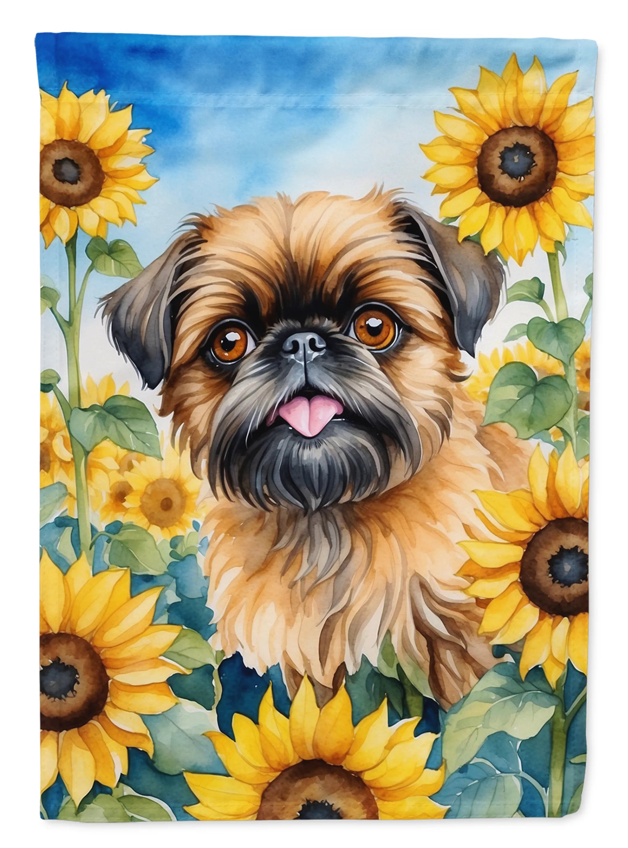 In Sunflowers Decorative Flag - Size: GARDEN SIZE | Pack Of: 1 | Collection name: In sunflowers