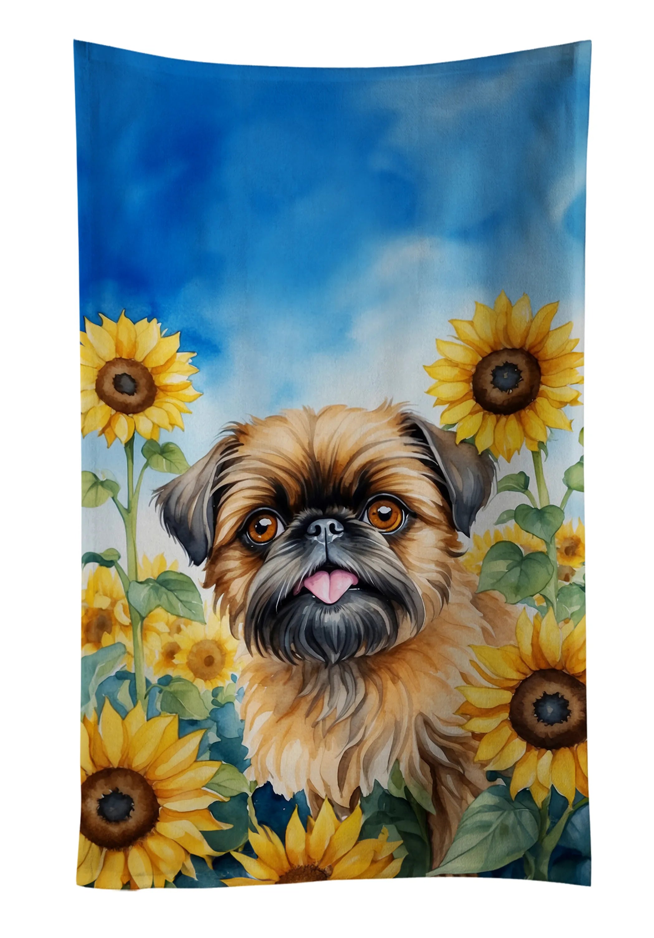 In Sunflowers Kitchen Towel - Size: 25HX15W | Pack Of: 1 | Collection name: In sunflowers