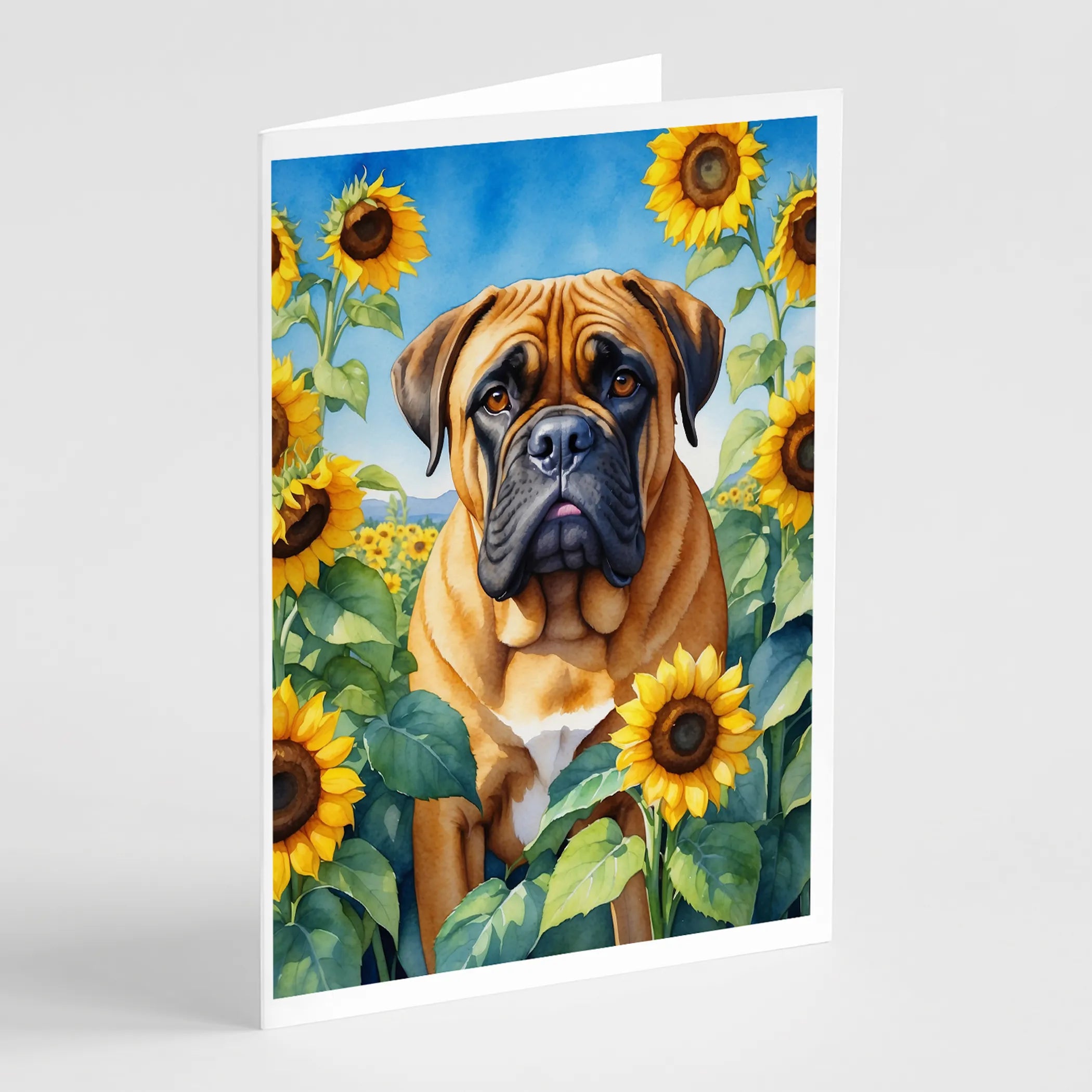 In Sunflowers Greeting Cards  - Size: 5X7 | Pack Of: 1 | Collection name: In sunflowers