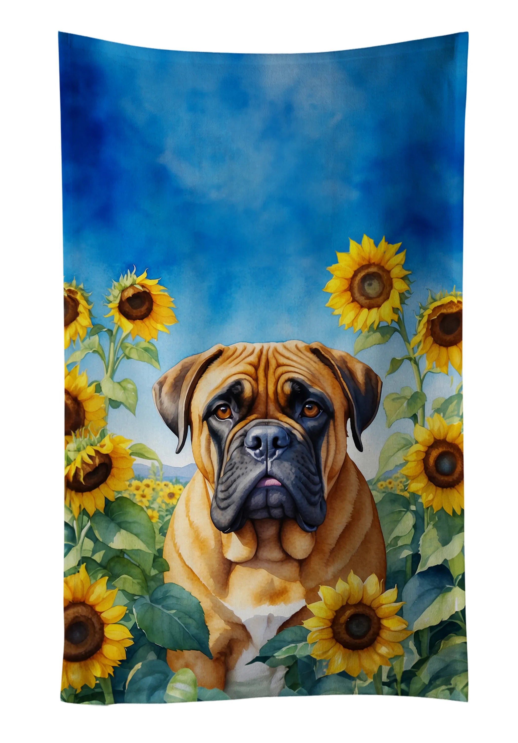 In Sunflowers Kitchen Towel - Size: 25HX15W | Pack Of: 1 | Collection name: In sunflowers