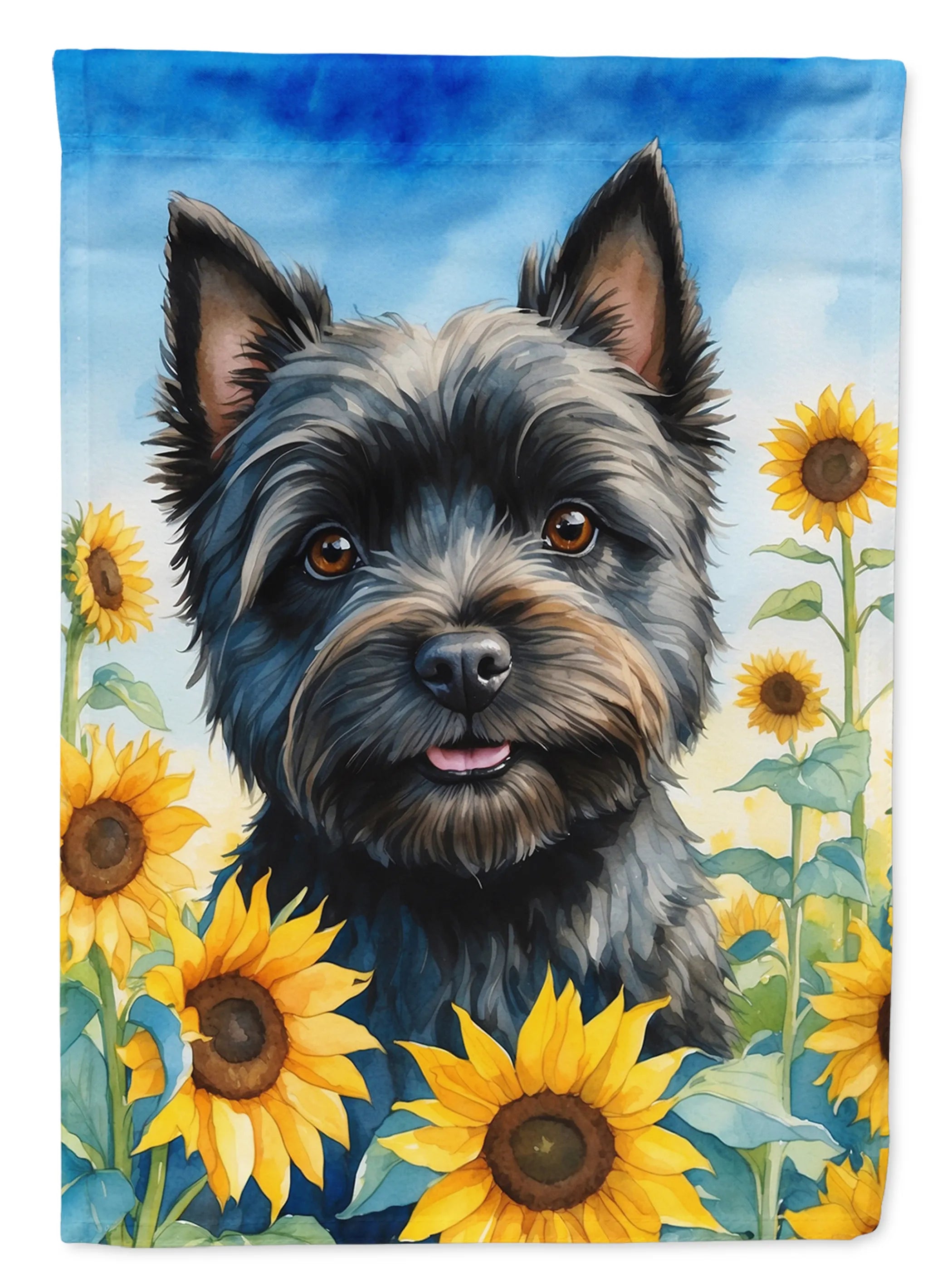 In Sunflowers Decorative Flag - Size: GARDEN SIZE | Pack Of: 1 | Collection name: In sunflowers